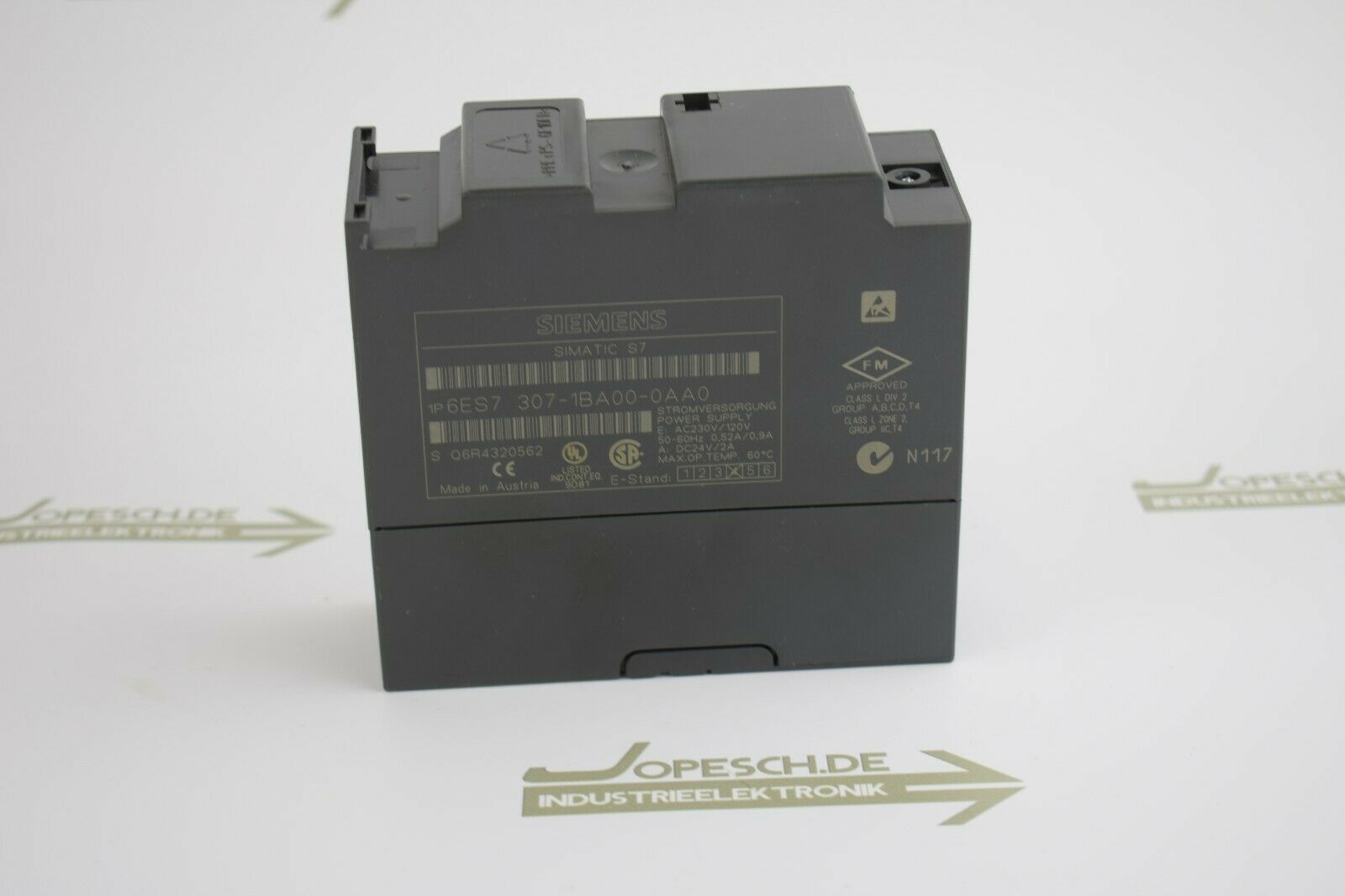 Siemens simatic S7-300 PS307 6ES7 307-1BA00-0AA0 ( 6ES7307-1BA00-0AA0 ) E4