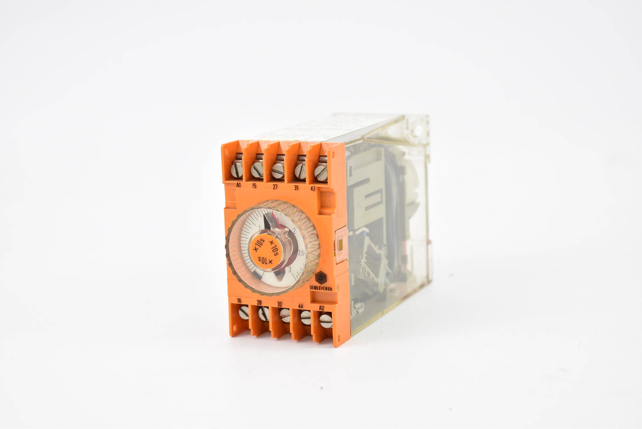 Schleicher Zeitrelais  220V 50/60Hz 1,5-30s 500W SZA 14-2S