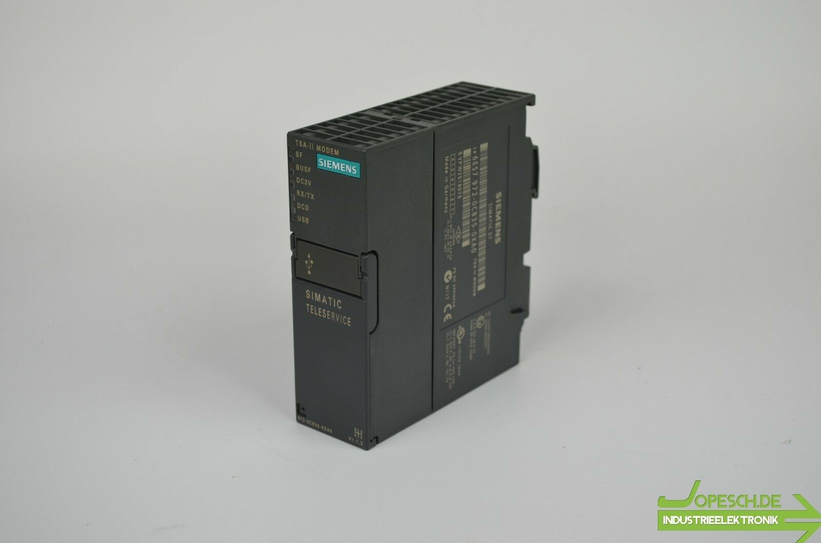Siemens simatic S7 TSA-II Modem 6ES7 972-0CB35-0XA0 // 6ES7972-0CB35-0XA0 / E2
