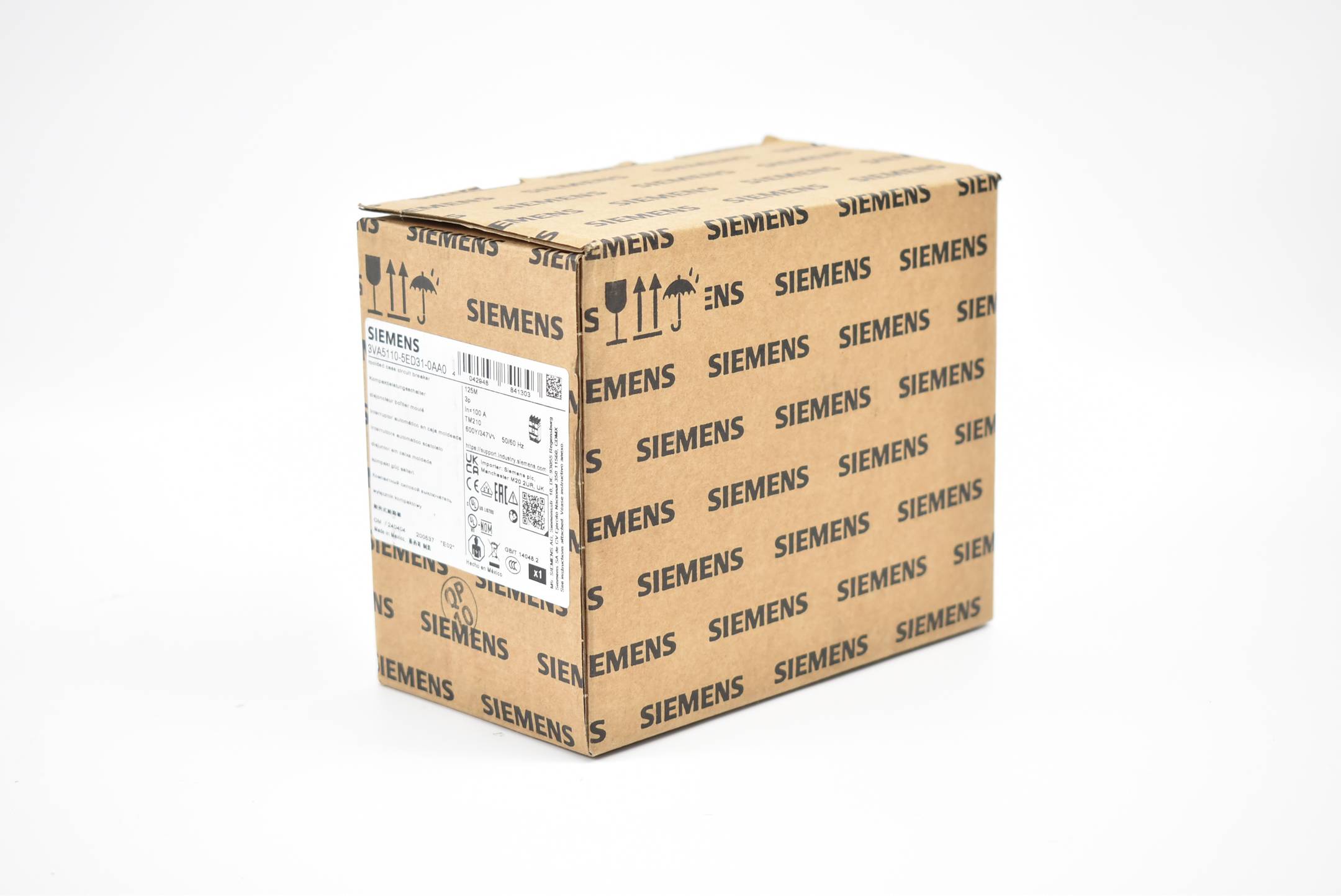 Siemens Kompaktleistungsschalter 3VA5110-5ED31-0AA0 ( 3VA5 110-5ED31-0AA0 )