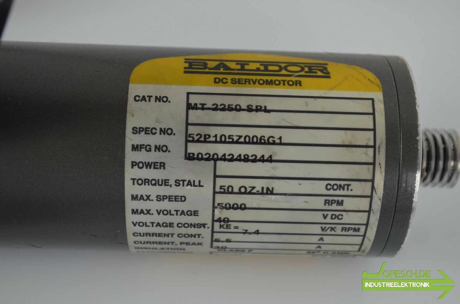 Baldor MT2250 SPL ( MT-2250-SPL )