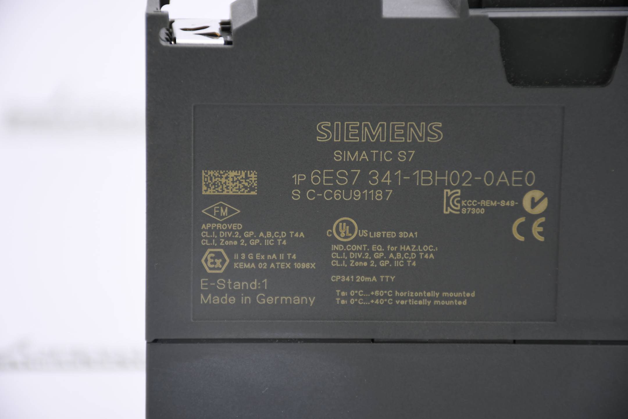 Siemens simatic S7-300 CP341 6ES7341-1BH02-0AE0 ( 6ES7 341-1BH02-0AE0 ) E1