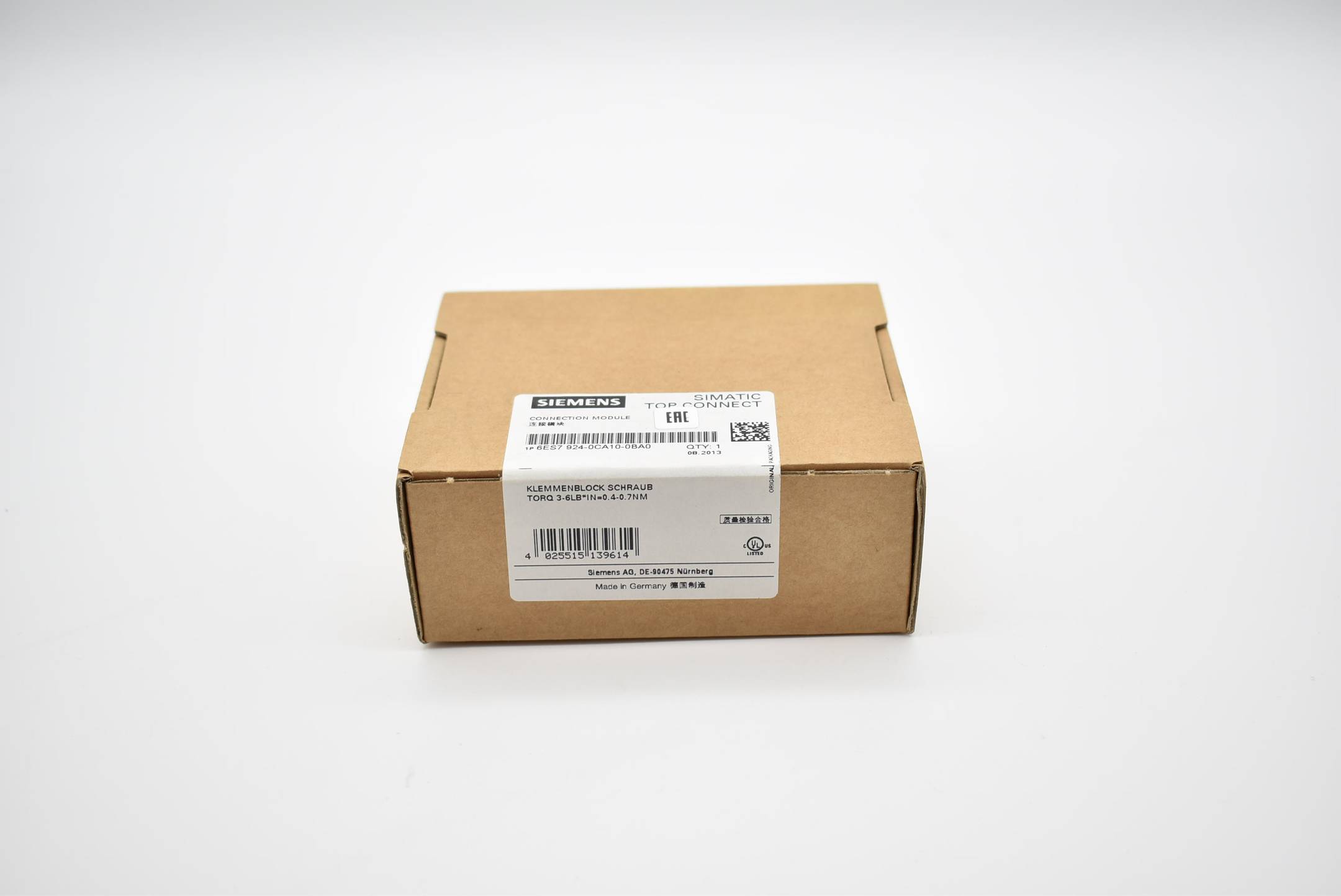 Siemens simatic TOP CONNECT 6ES7 924-0CA10-0BA0 ( 6ES7924-0CA10-0BA0 )