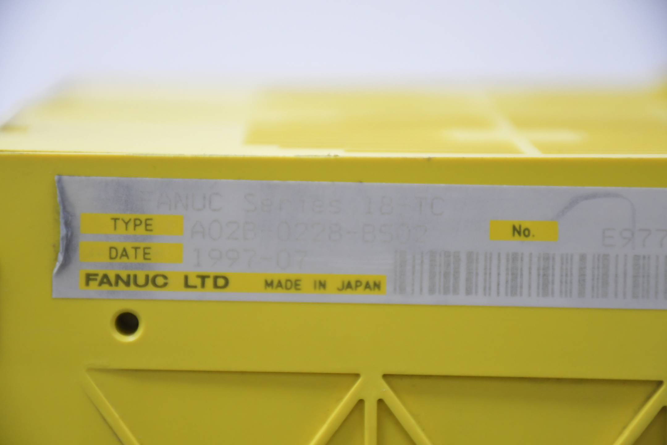 Fanuc Series 18-TC Gehäuse A02B-0228-B502