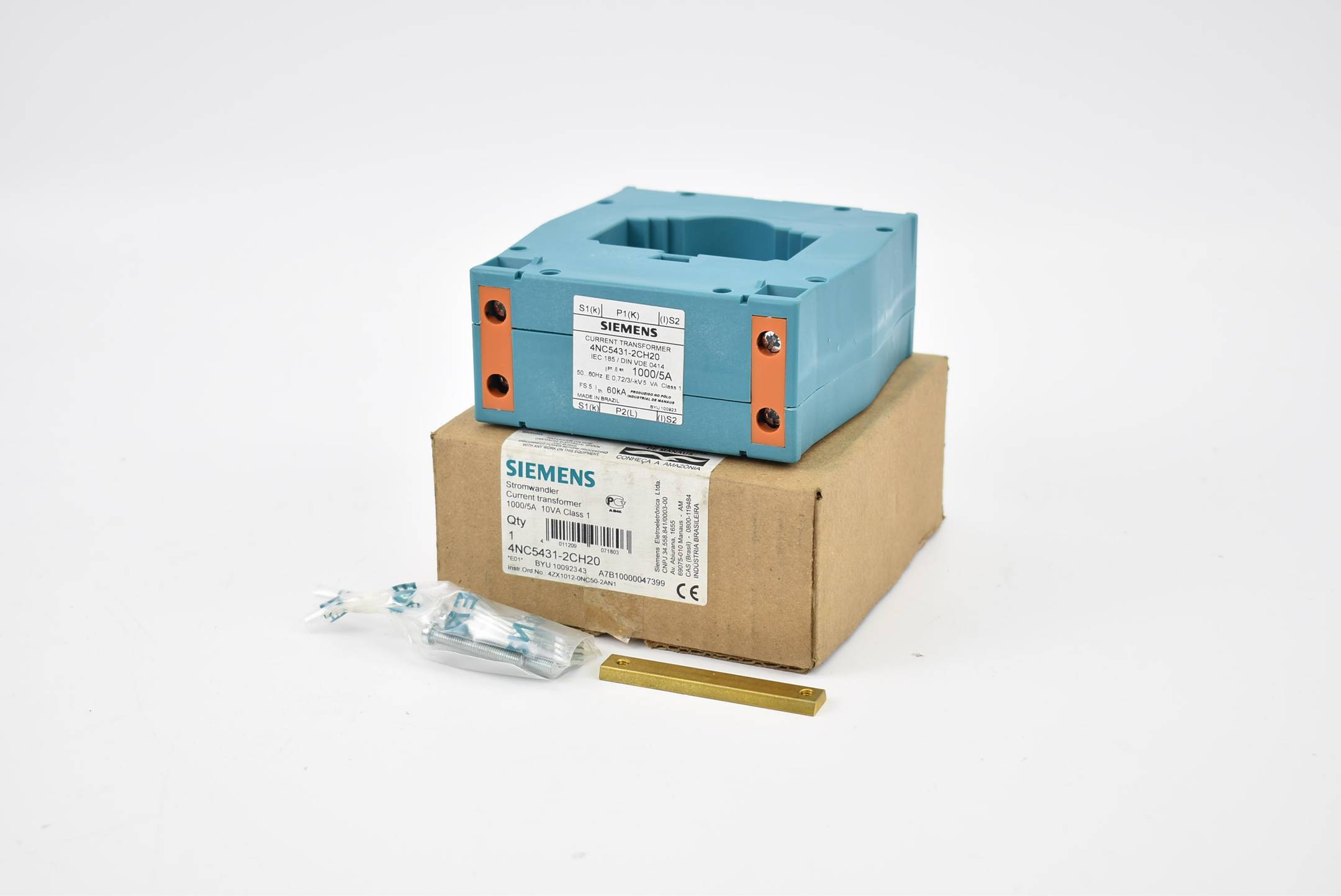 Siemens Stromwandler 5A 50/60Hz 4NV5 431-2CH20 ( 4NV5431-2CH20 )