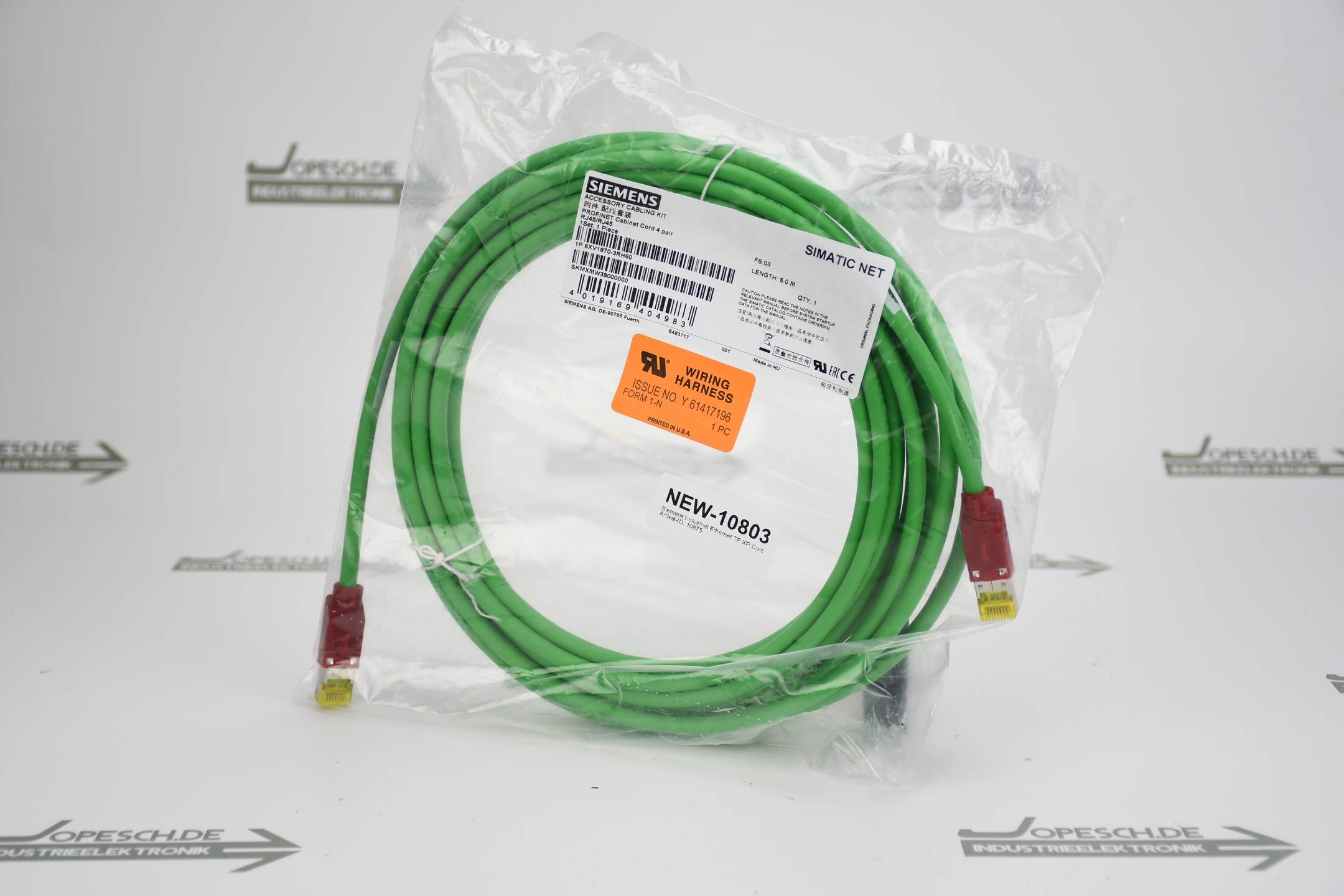Siemens Industrial Ethernet TP XP Cord Kabel 6XV1870-3RH60 ( 6XV1 870-3RH60 )