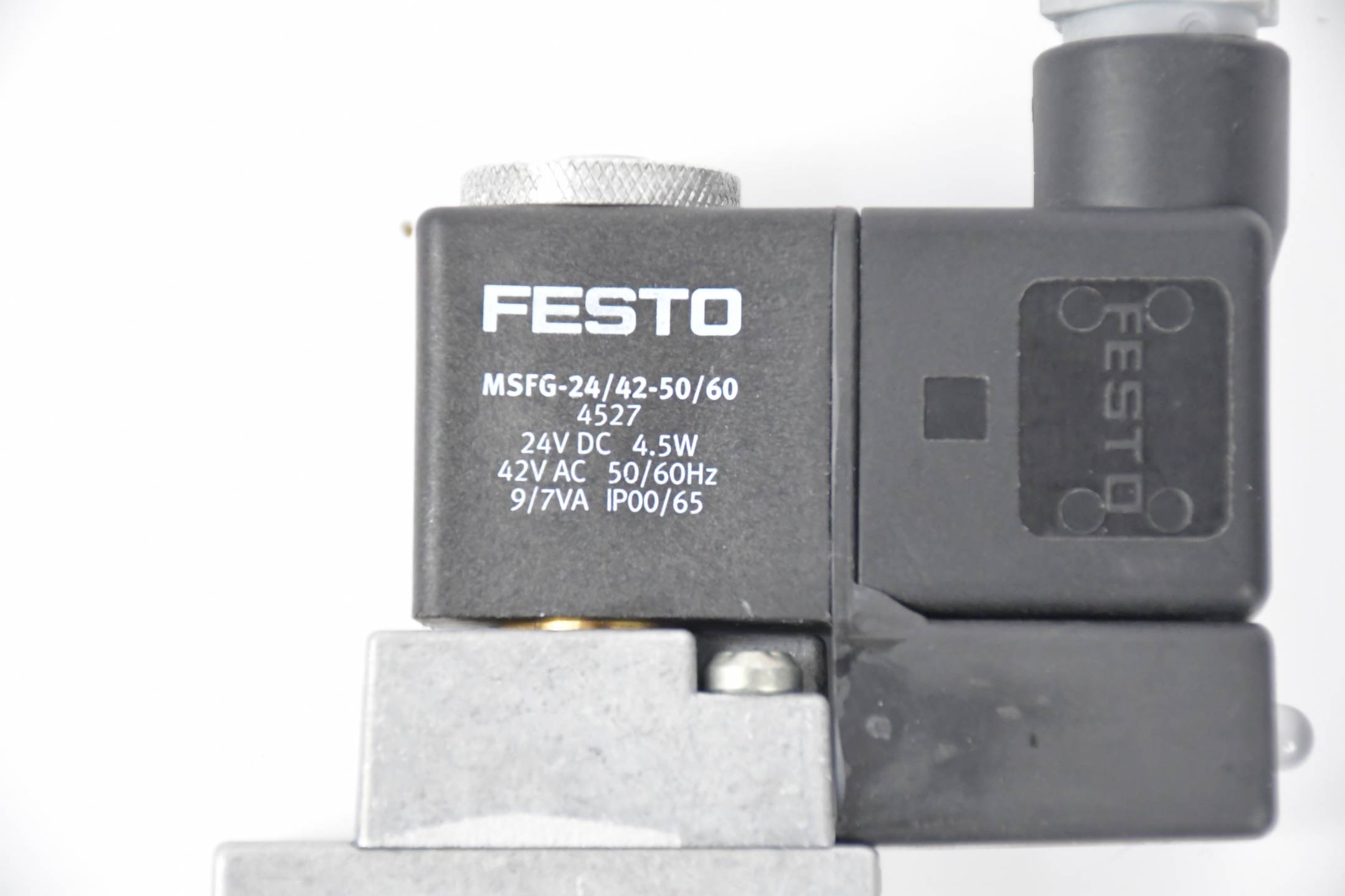 Festo Magnetventil MFH-5/3E-1/8-S-B inkl Magnetspule MSFG-24/42-50/60