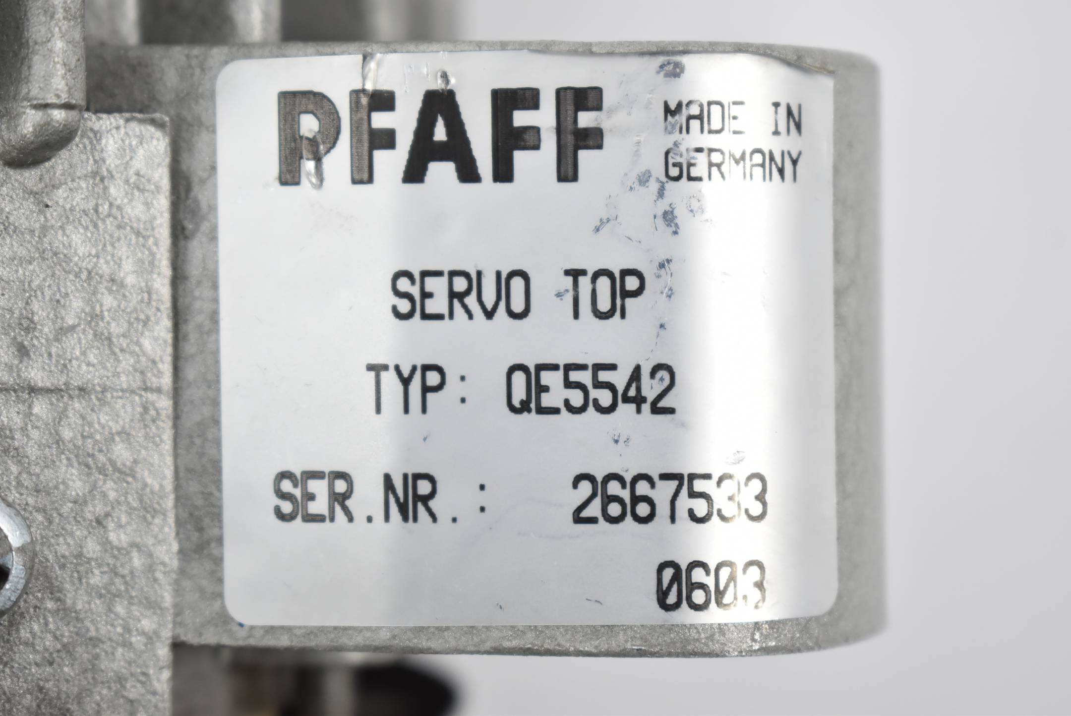 Pfaff Servo Top Motor QE5542