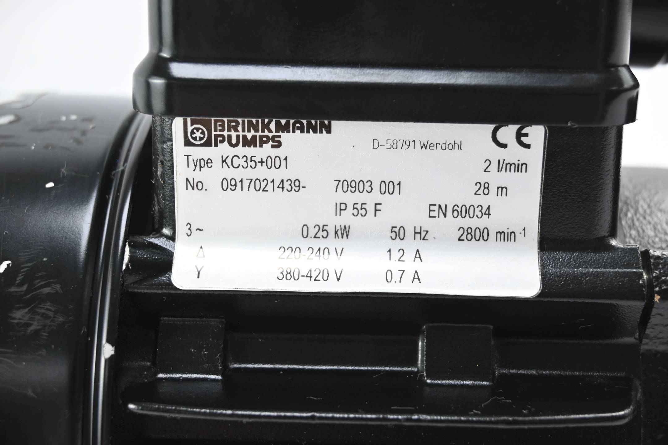 Brinkmann Kleinkreiselpumpe KC35+001 ( 2l/min )