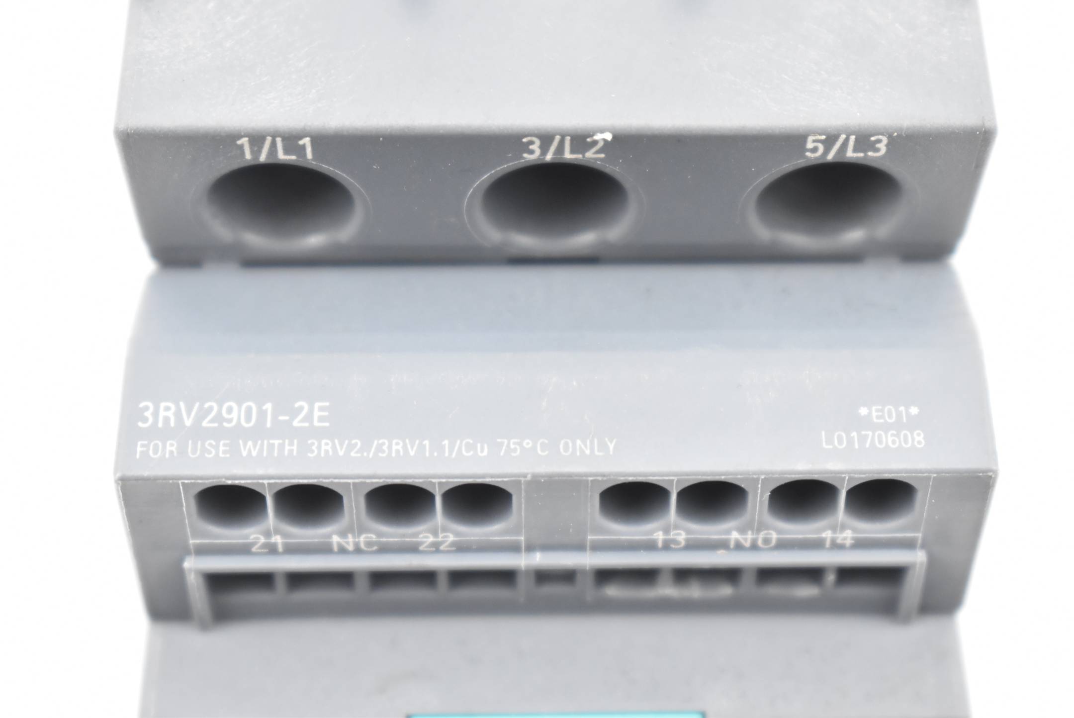 Siemens Sirius Leistungsschalter 3RV2021-1KA10 ( 3RV2 021-1KA10 ) + 3RV2901-2E