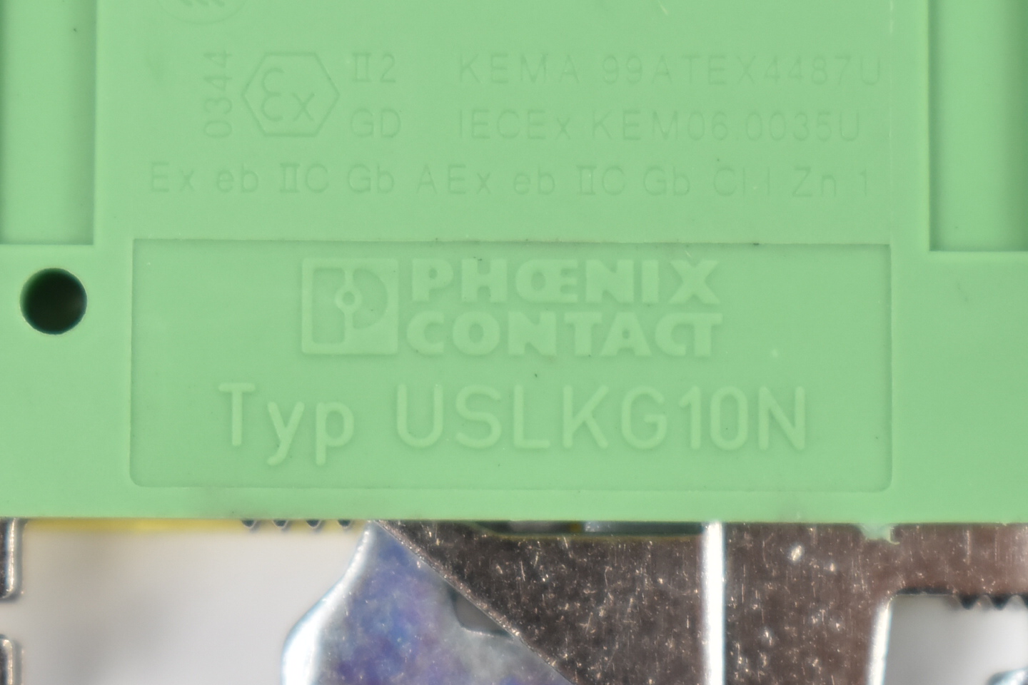 Phoenix Contact Schutzleiter-Reihenklemmen USLKG10N ( 3003923) VE 16 Stück