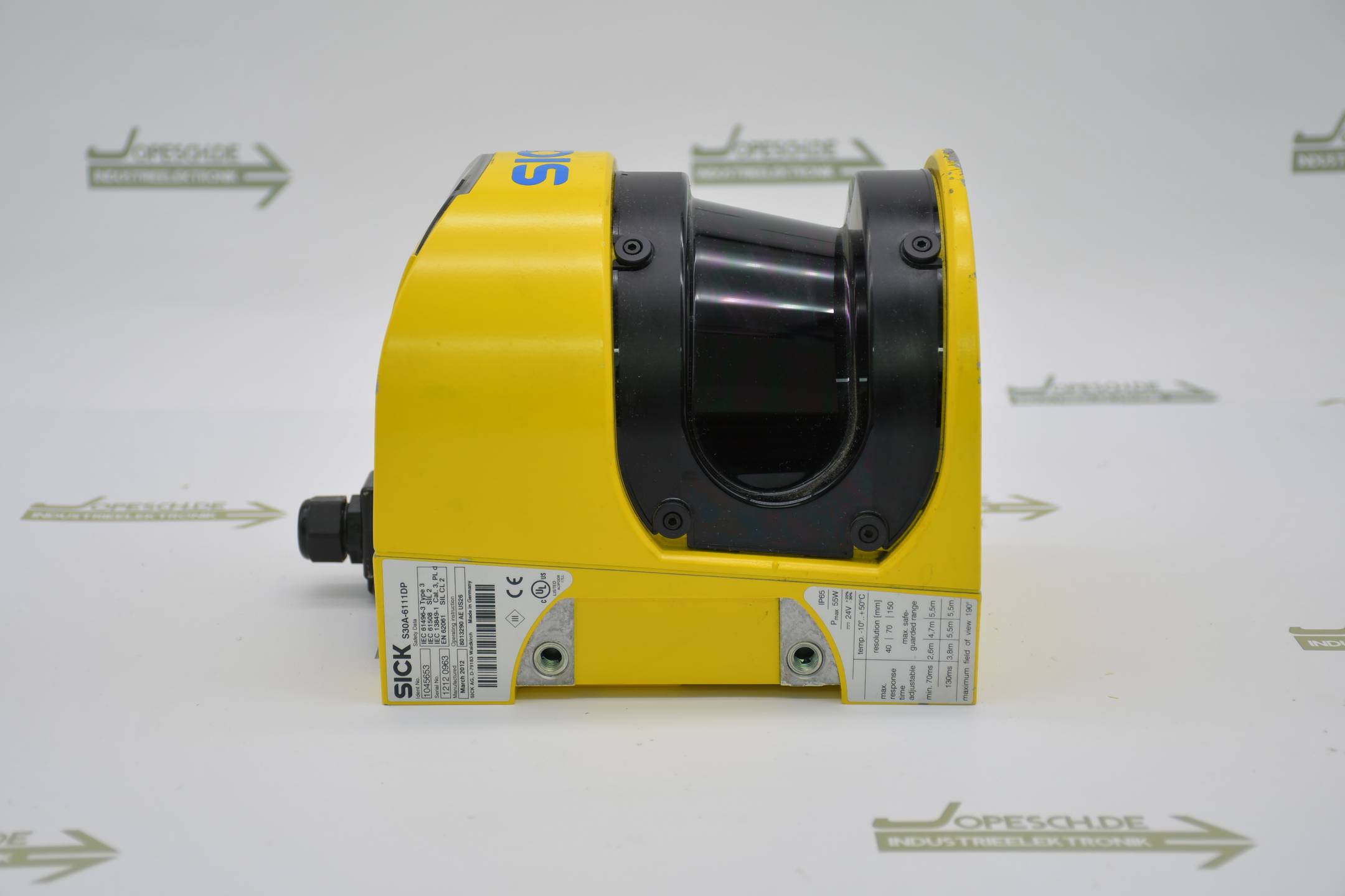SICK safety laser scanner S3000 Profinet IO Professional S30A-6111DP ( 1045653 )