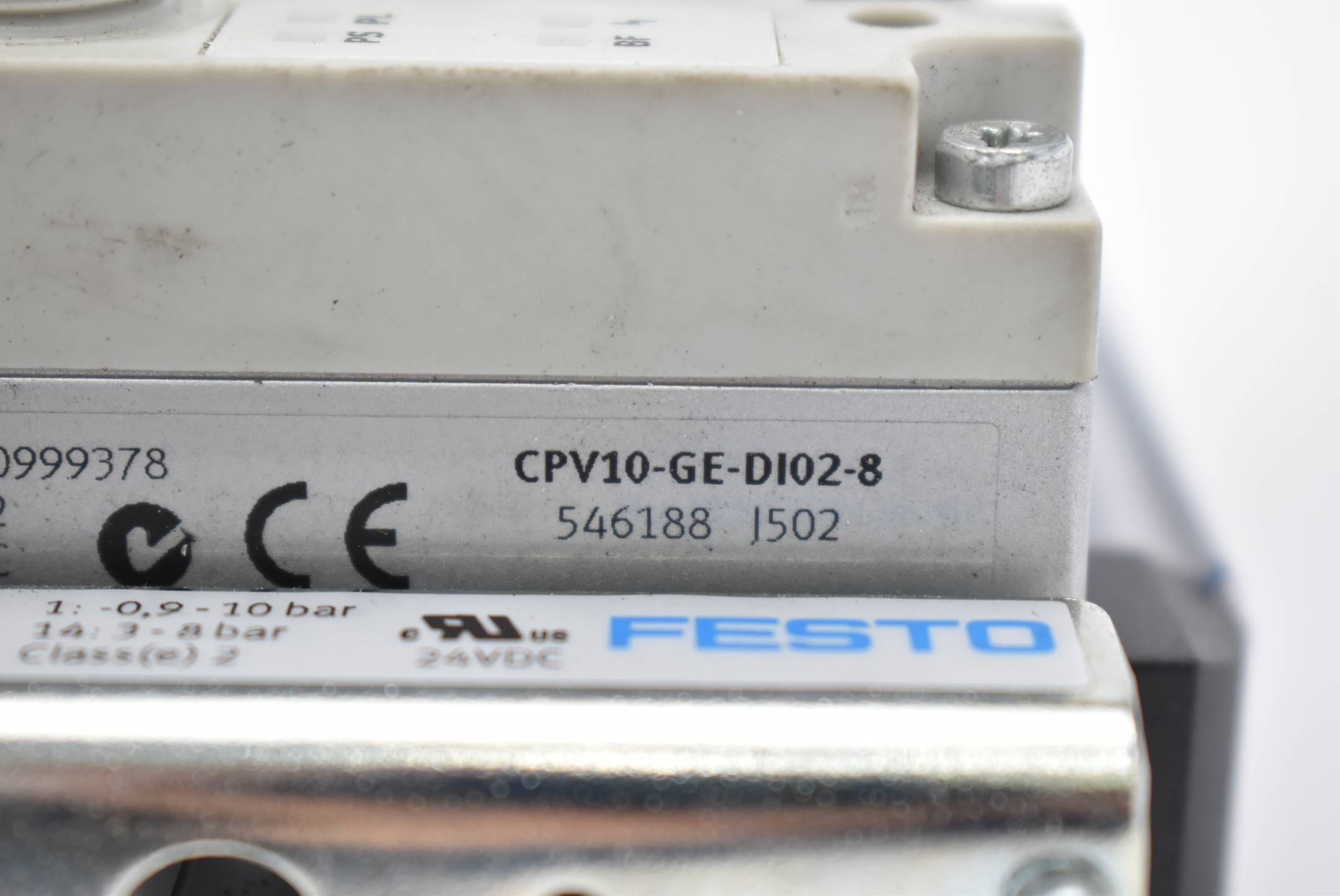 Festo Ventilinsel CPV10-VI 18200 + 546188 + 161416 + 161414
