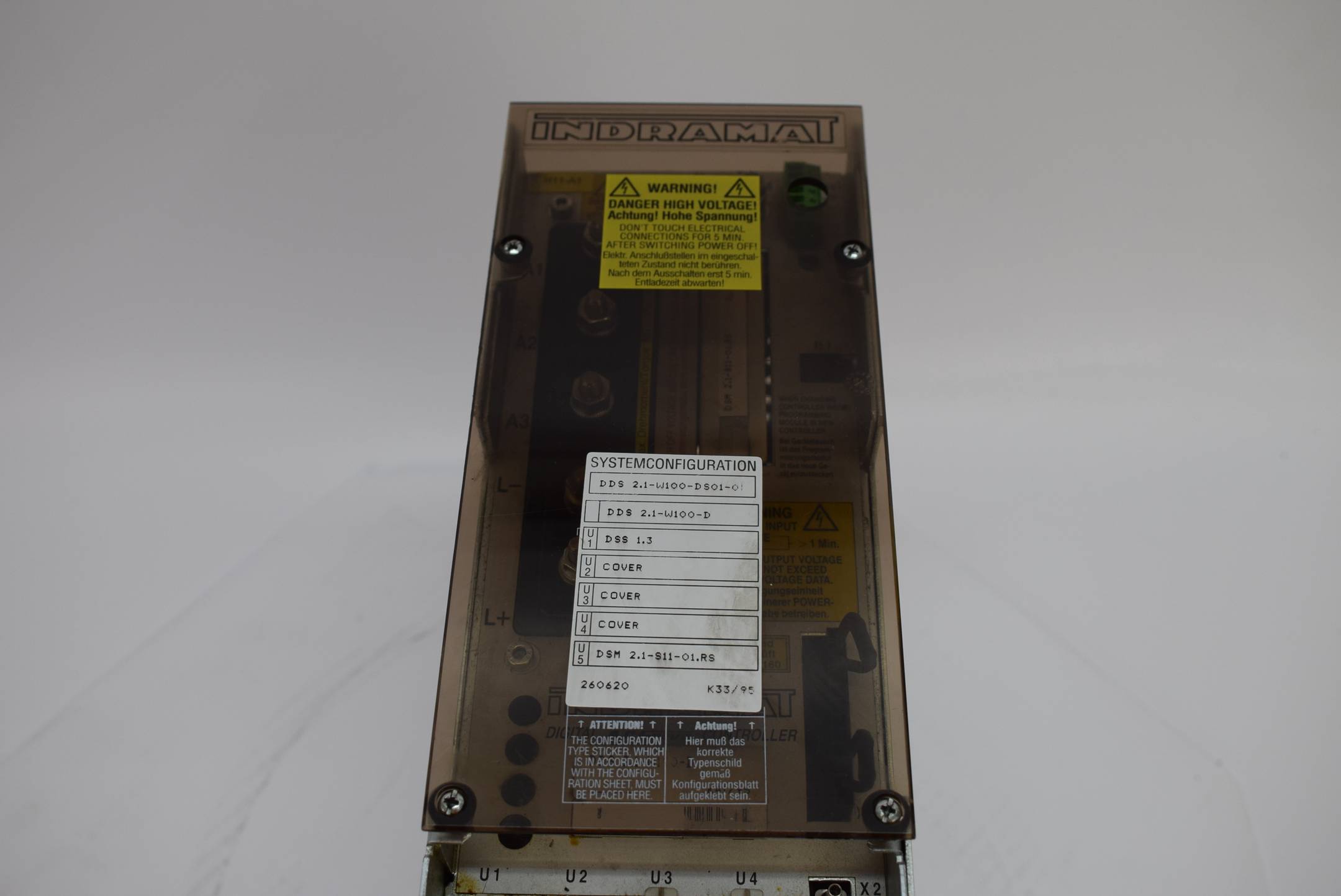 Indramat DDS 2.1-W100-DS01-01 + DSS 1.3 + DSM 2.1-S11-01.RS