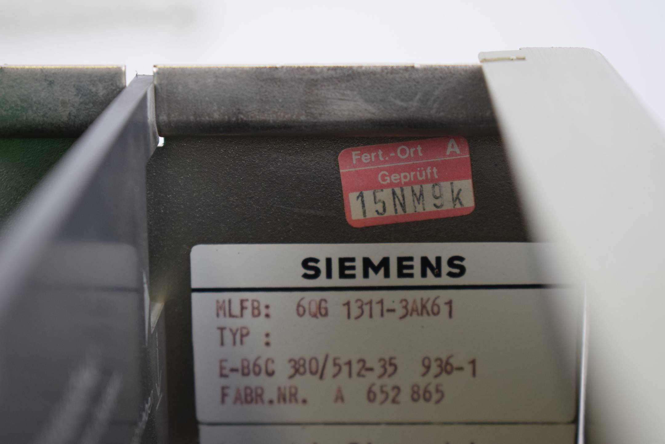 Siemens sitor Gleichrichtergerät 6QG1311-3AK61 ( 6QG1 311-3AK61 )