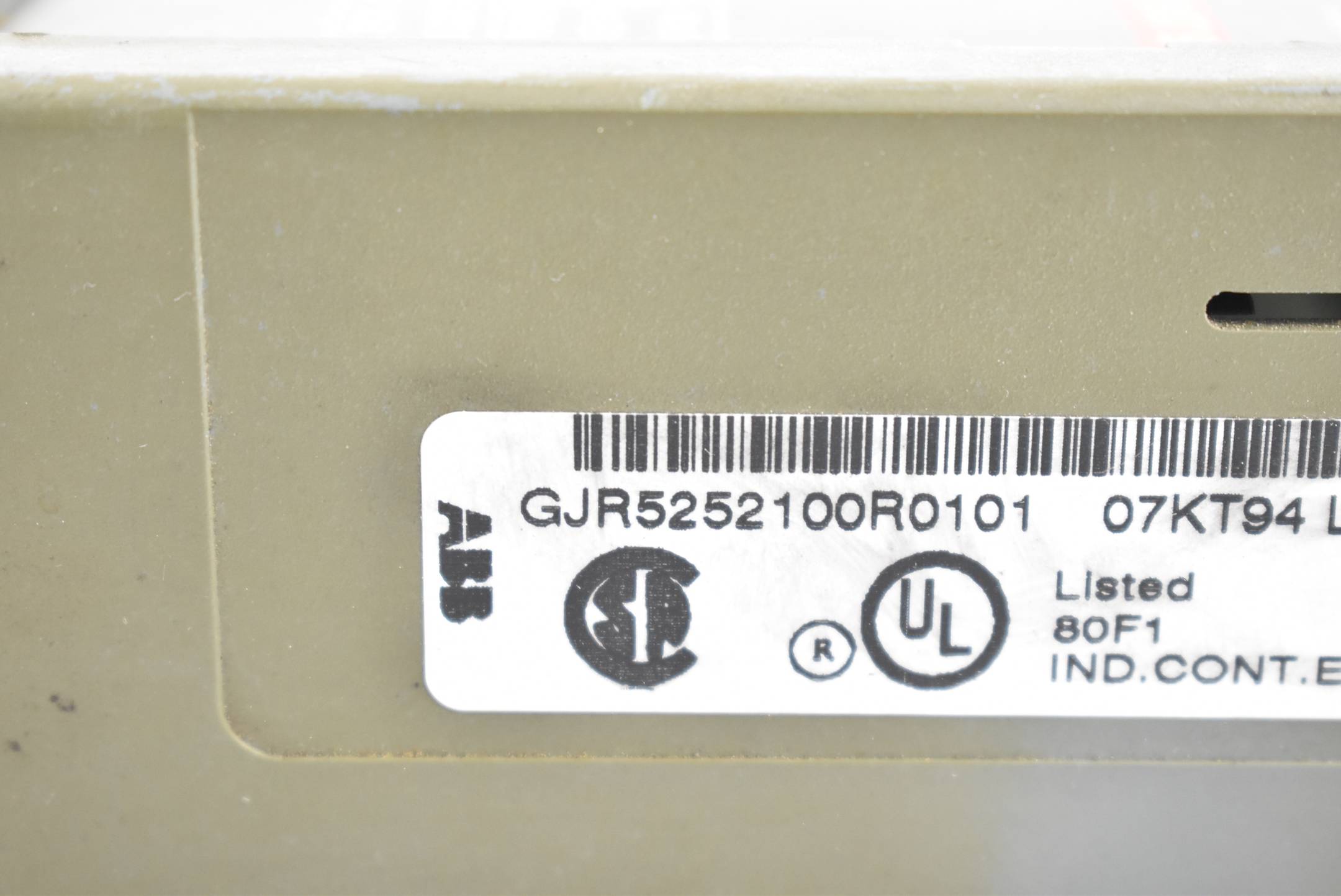 ABB Advant Controller 31 Basic Unit GJR5252100R0101