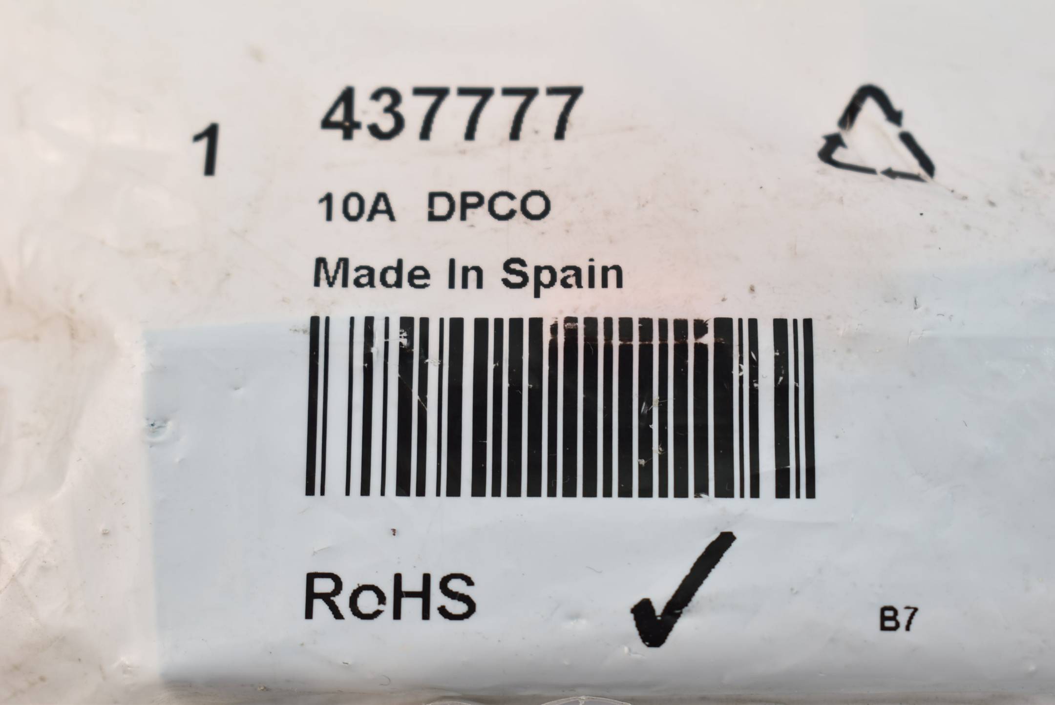 Releco Relais Sockel 10A DPCO 437-777 ( 437777 )