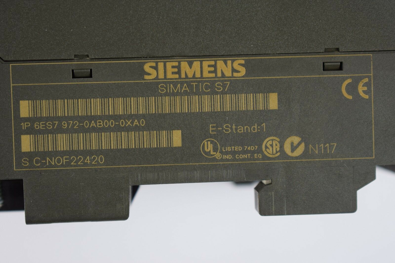 Siemens simatic S7 6ES7972-0AB00-0XA0 ( 6ES7 972-0AB00-0XA0 ) E1