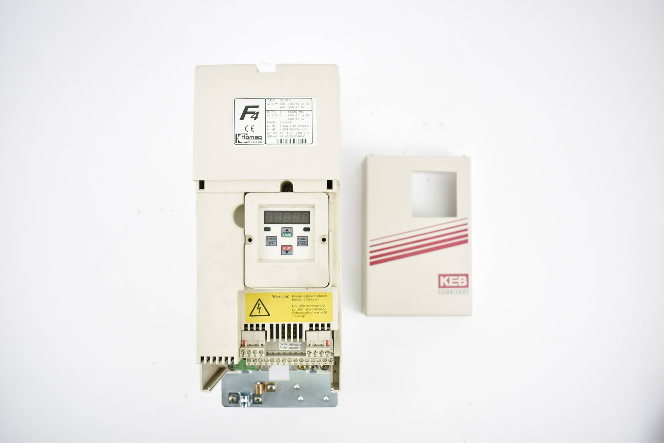 KEB Combivert Frequenzumrichter inkl. Bedienpanel 5,5 kW 13.F4 C1E-4A01/1.4