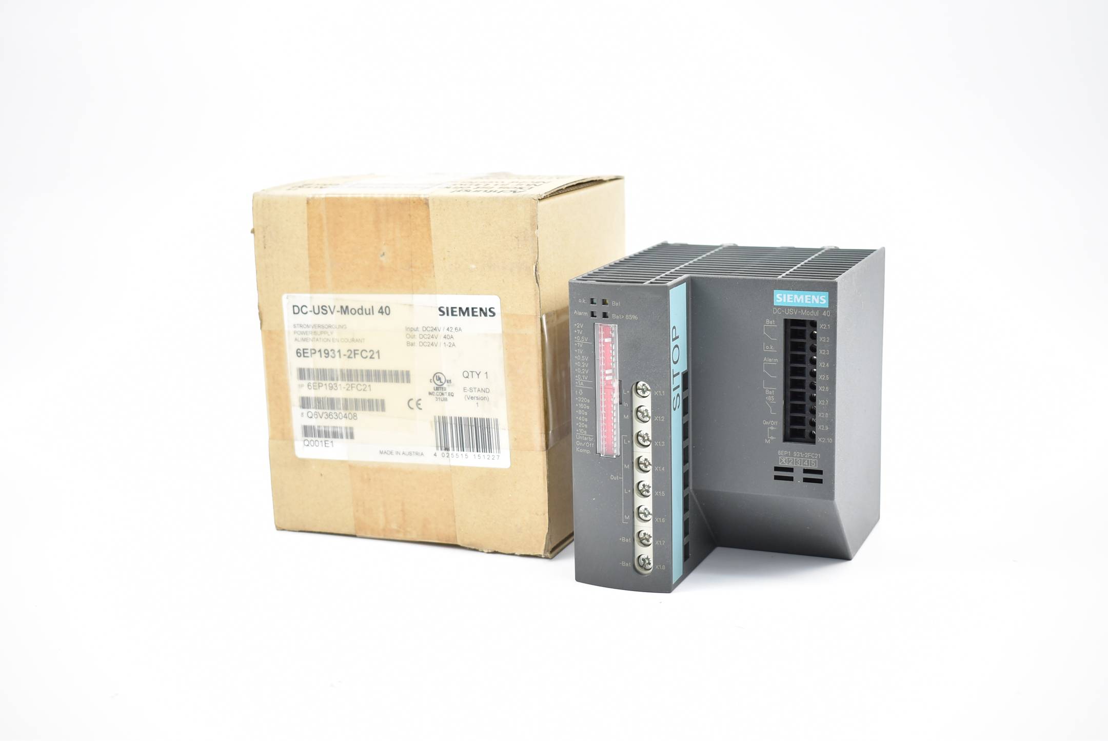 Siemens Sitop DC-USC-Modul 6EP1931-2FC21 ( 6EP1 931-2FC21 )