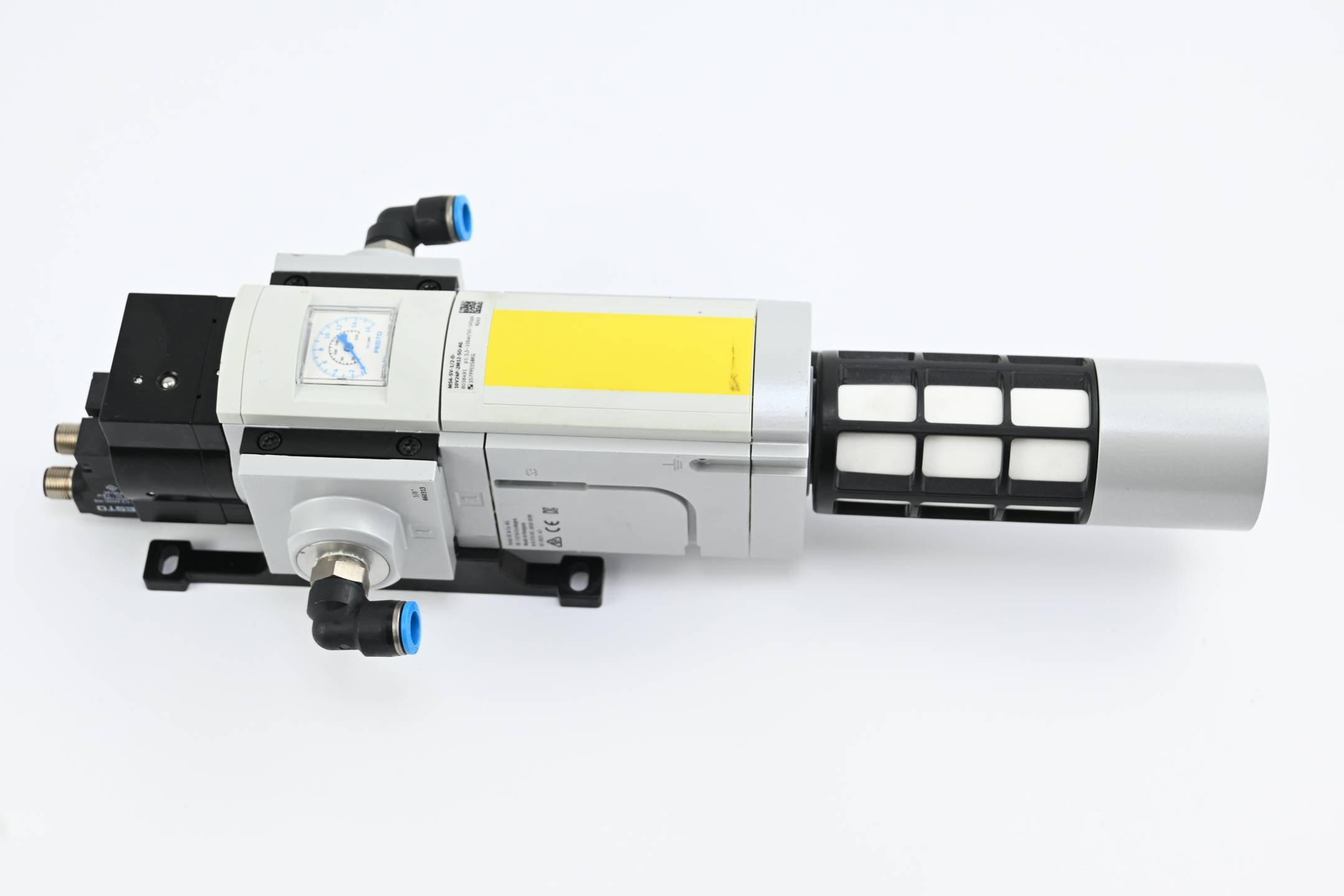 Festo Druckaufbau Entlüftungsventil MS6-SV-1/2-D-10V24P-2M12-SO-AG ( 8038491 )