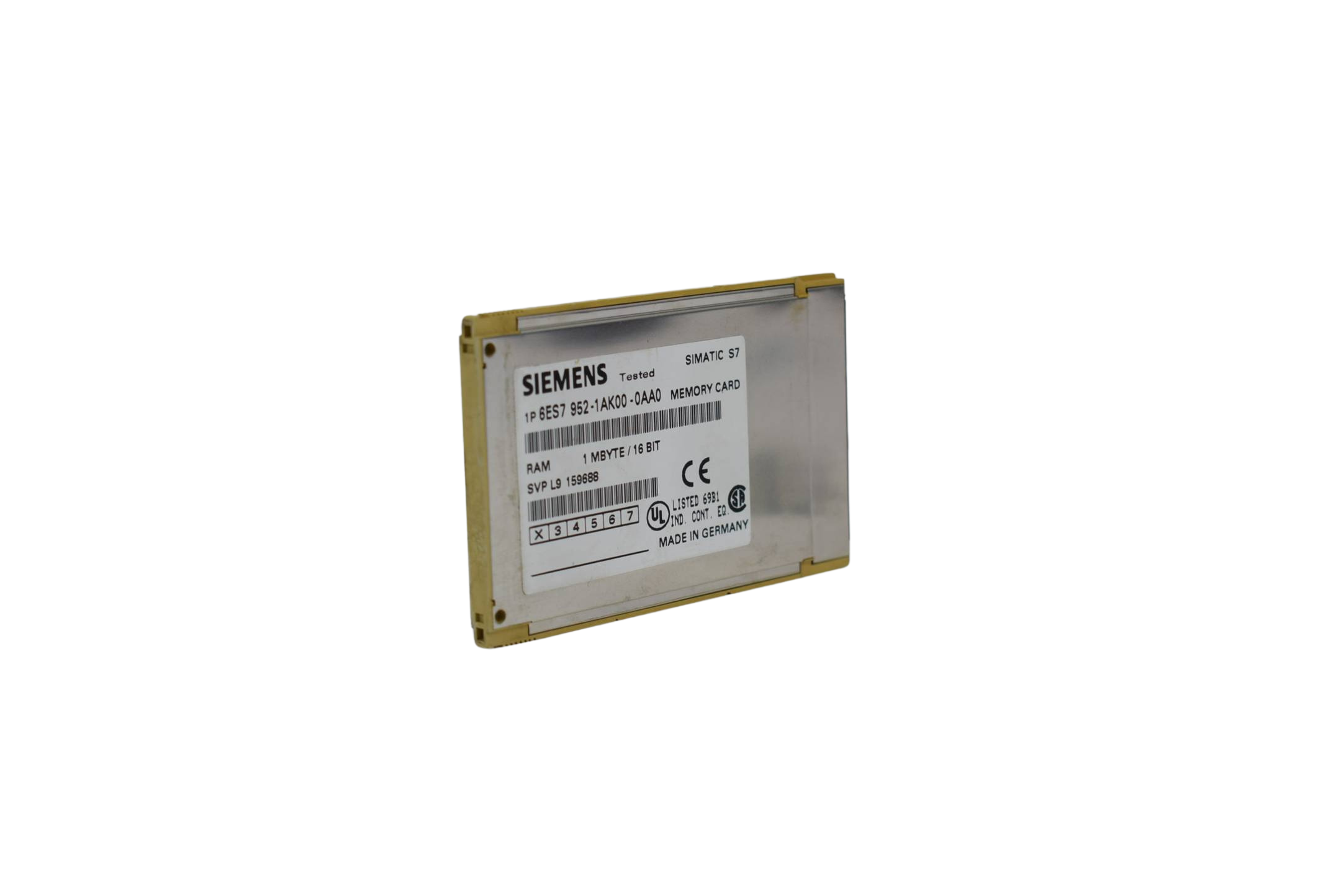 Siemens Simatic S7 Memory Card 256kB 6ES7952-1AK00-0AA0 ( 6ES7 952-1AK00-0AA0 )