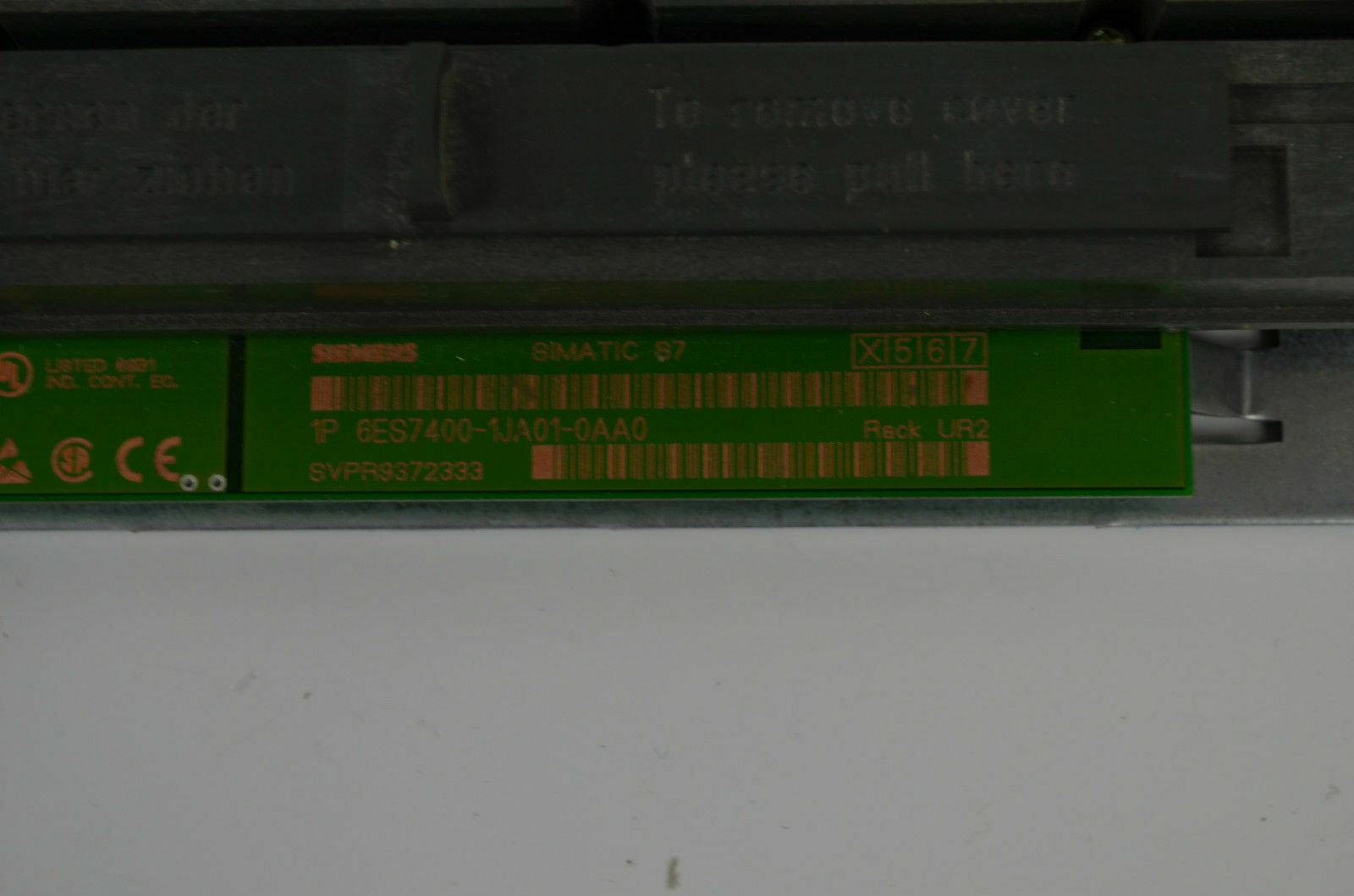 Siemens simatic S7 Rack UR2 6ES7 400-1JA01-0AA0 ( 6ES7400-1JA01-0AA0 ) E4