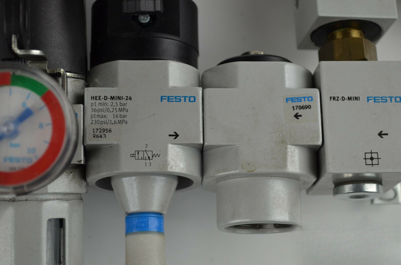 Festo Einheit HEE-D-MINI24 172956 / FRZ-D-MINI 170690 Festo Einheit HEE-D-MINI24 172956 / FRZ-D-MINI 170690