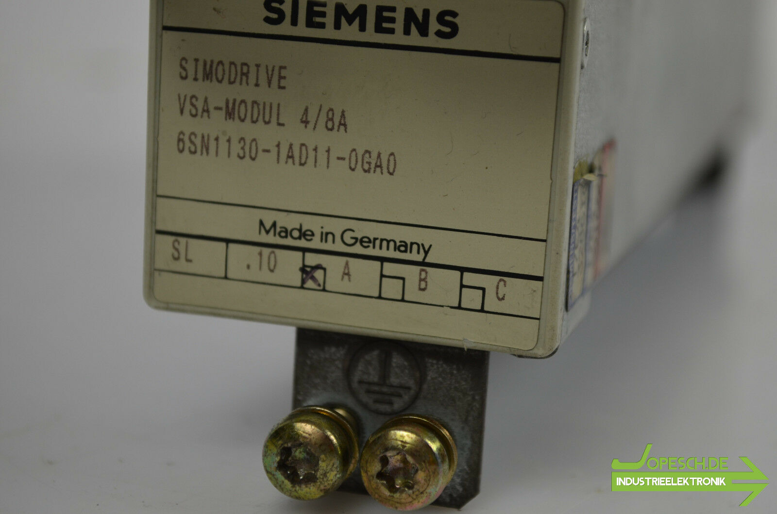 Siemens simodrive VSA-Modul 4/8A 6SN1130-1AD11-0GA0 ( 6SN1 130-1AD11-0GA0 )