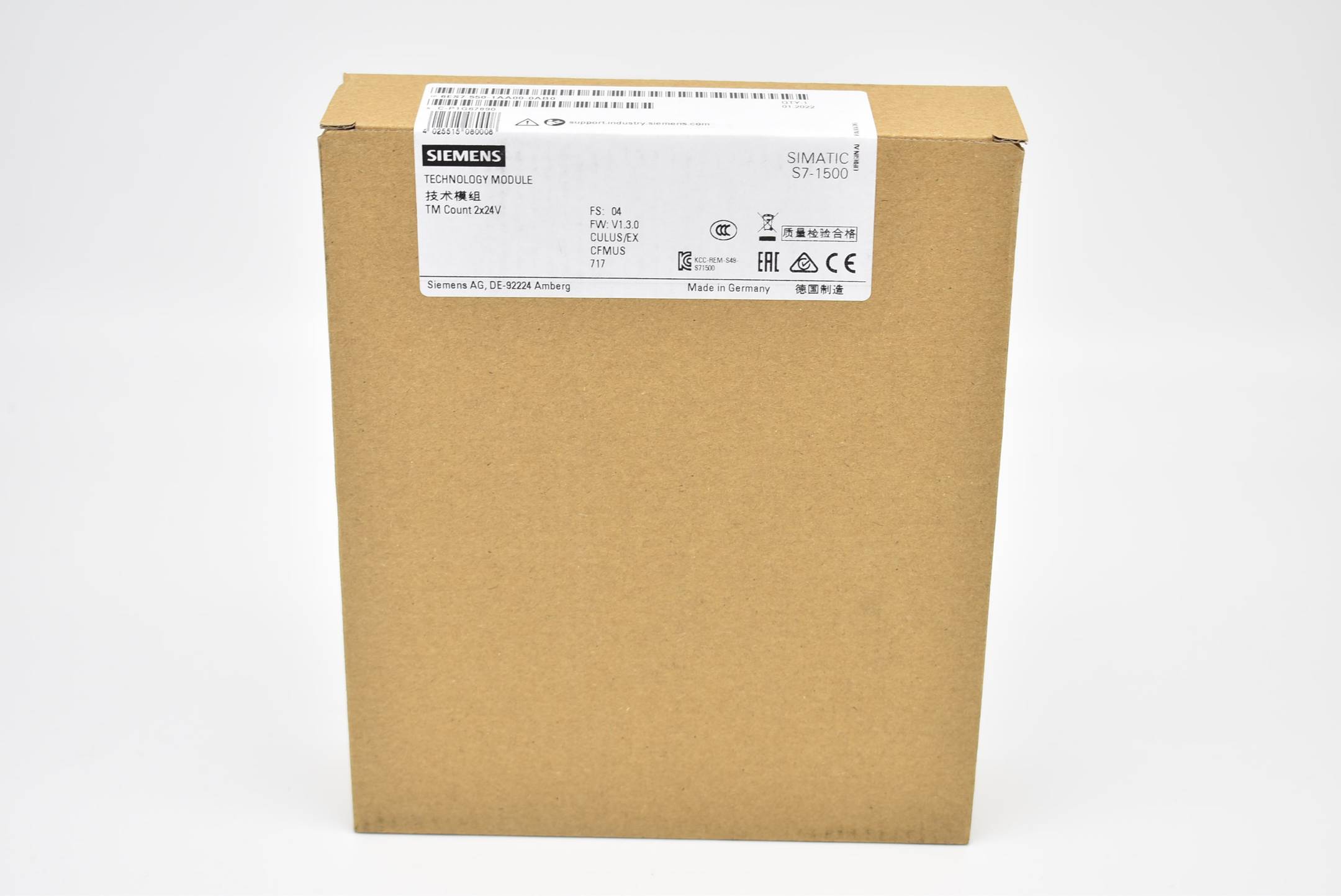 Siemens simatic S7-1500 6ES7 550-1AA00-0AB0 ( 6ES7550-1AA00-0AB0 ) FS4