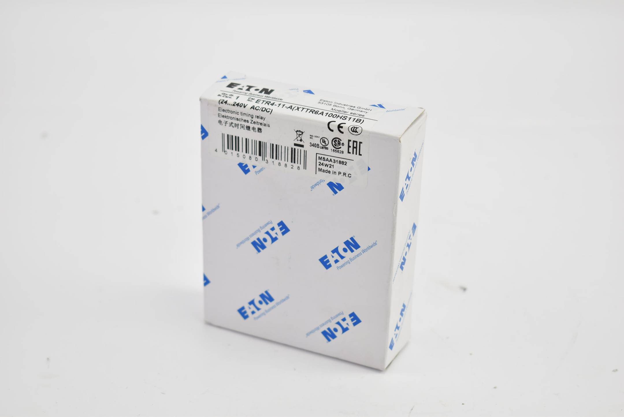 Eaton elektronisches Zeitrelais 1 W ETR4-11-A ( XTTR 6A100HS11B )