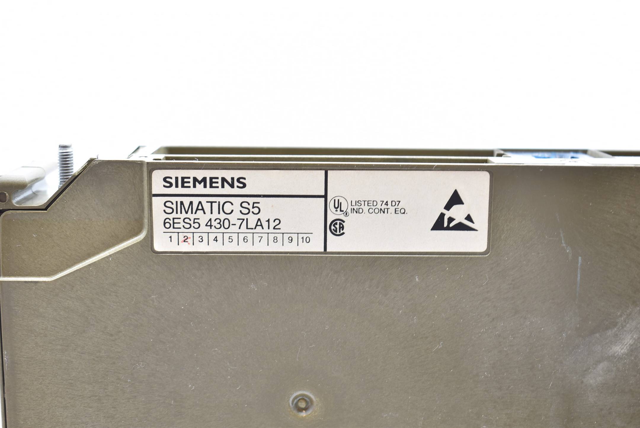 Siemens simatic S5 6ES5 430-7LA12 ( 6ES5430-7LA12 ) E.2