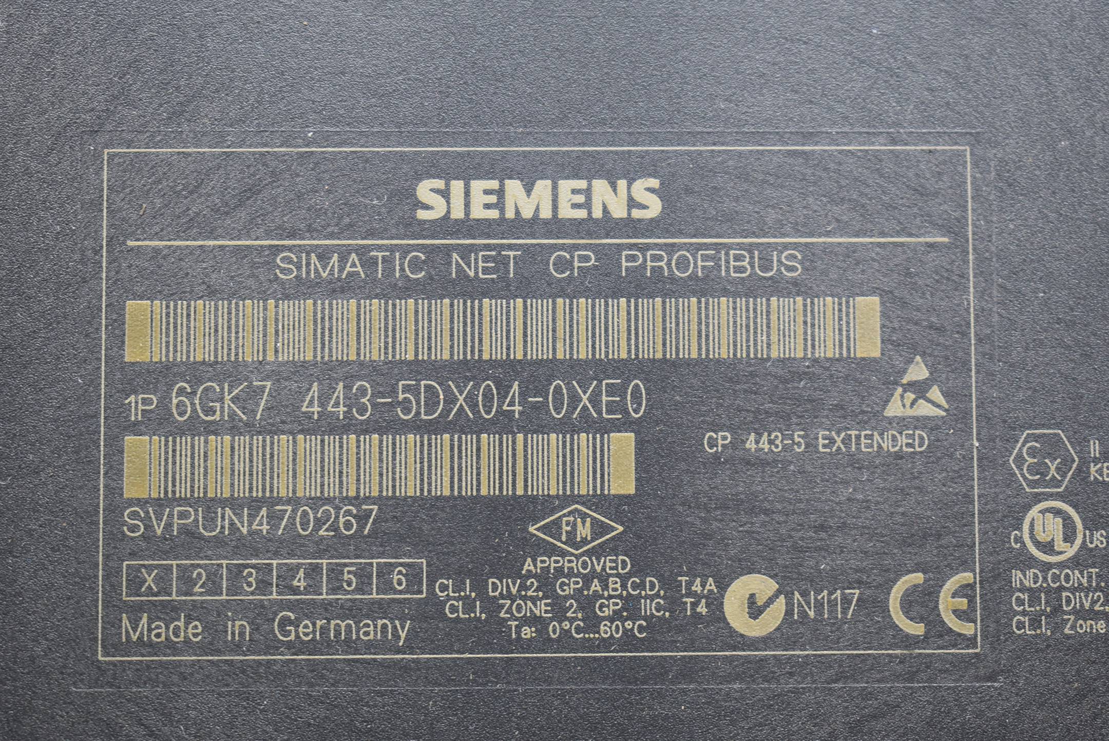 Siemens Simatic Net CP 443-5 EXT 6GK7 443-5DX04-0XE0 ( 6GK7443-5DX04-0XE0 )
