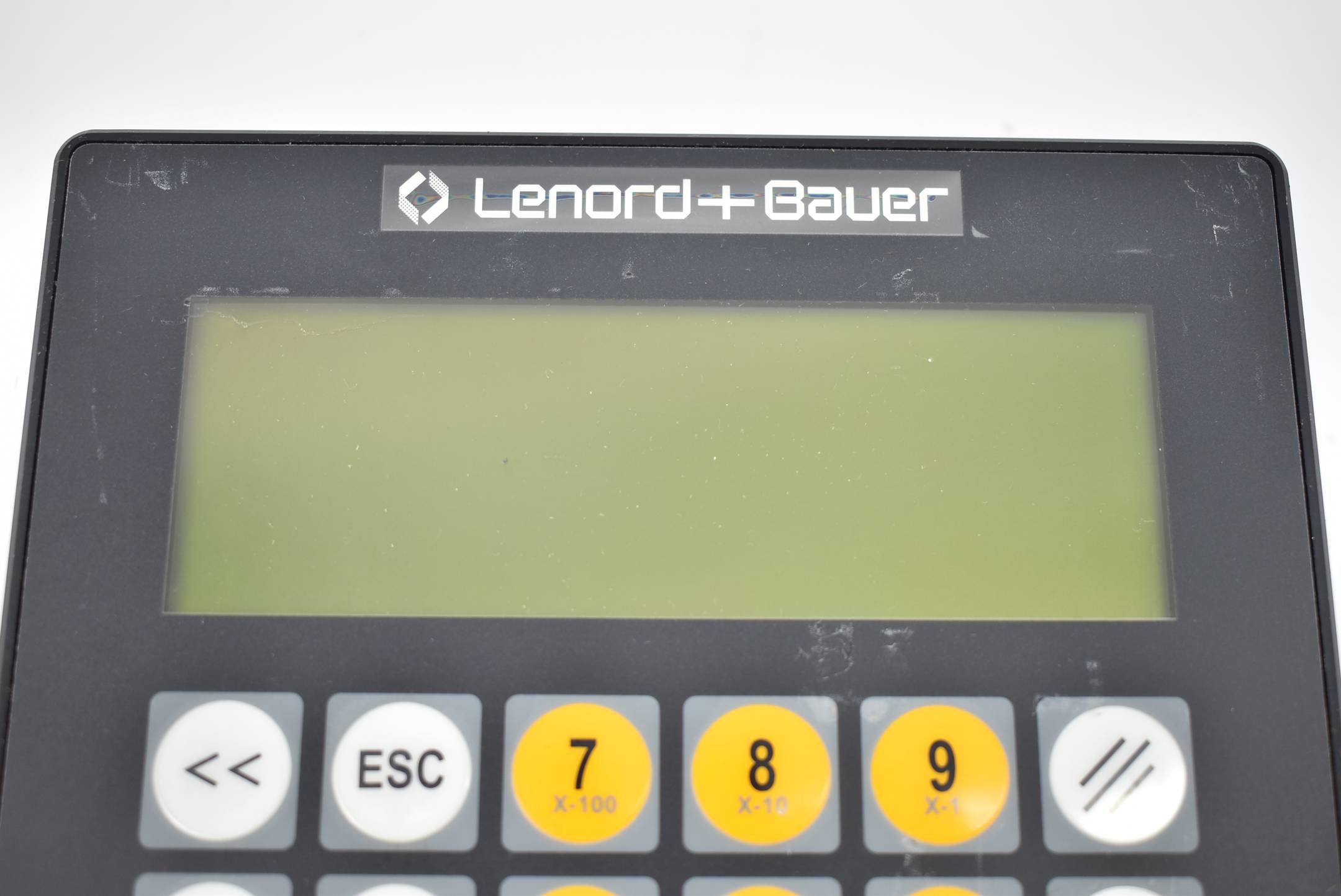 Lenord+Bauer Bedienpanel GEL 88100D5 ( 18-30VDC 15-26VAC 50-60Hz )