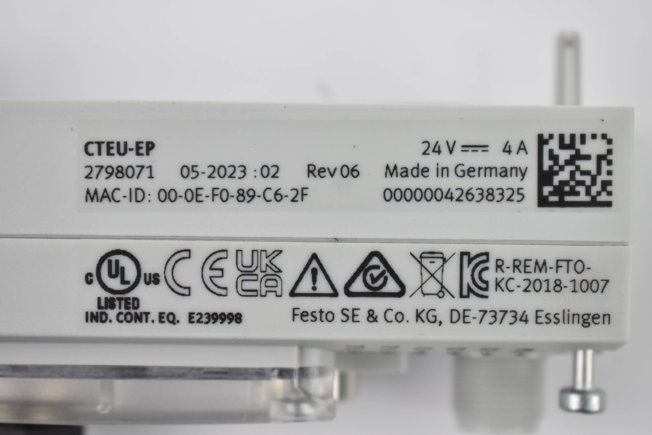 Festo Busknoten 24 C 4A CTEU-EP ( 2798071 )