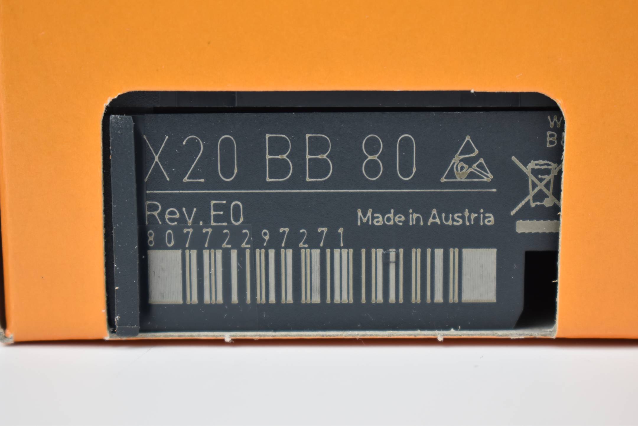 B&R X20 BB 80 ( X20BB80 ) Rev. E0