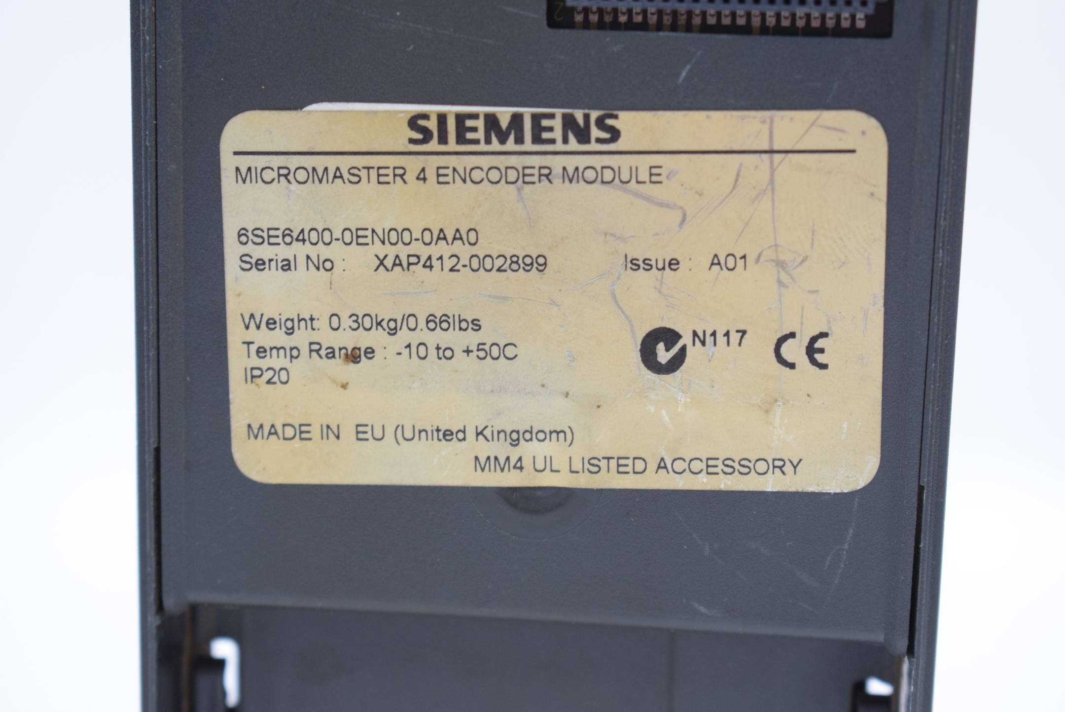 Siemens Micromaster 4 Modul 6SE6 400-0EN00-0AA0 ( 6SE6400-0EN00-0AA0 )