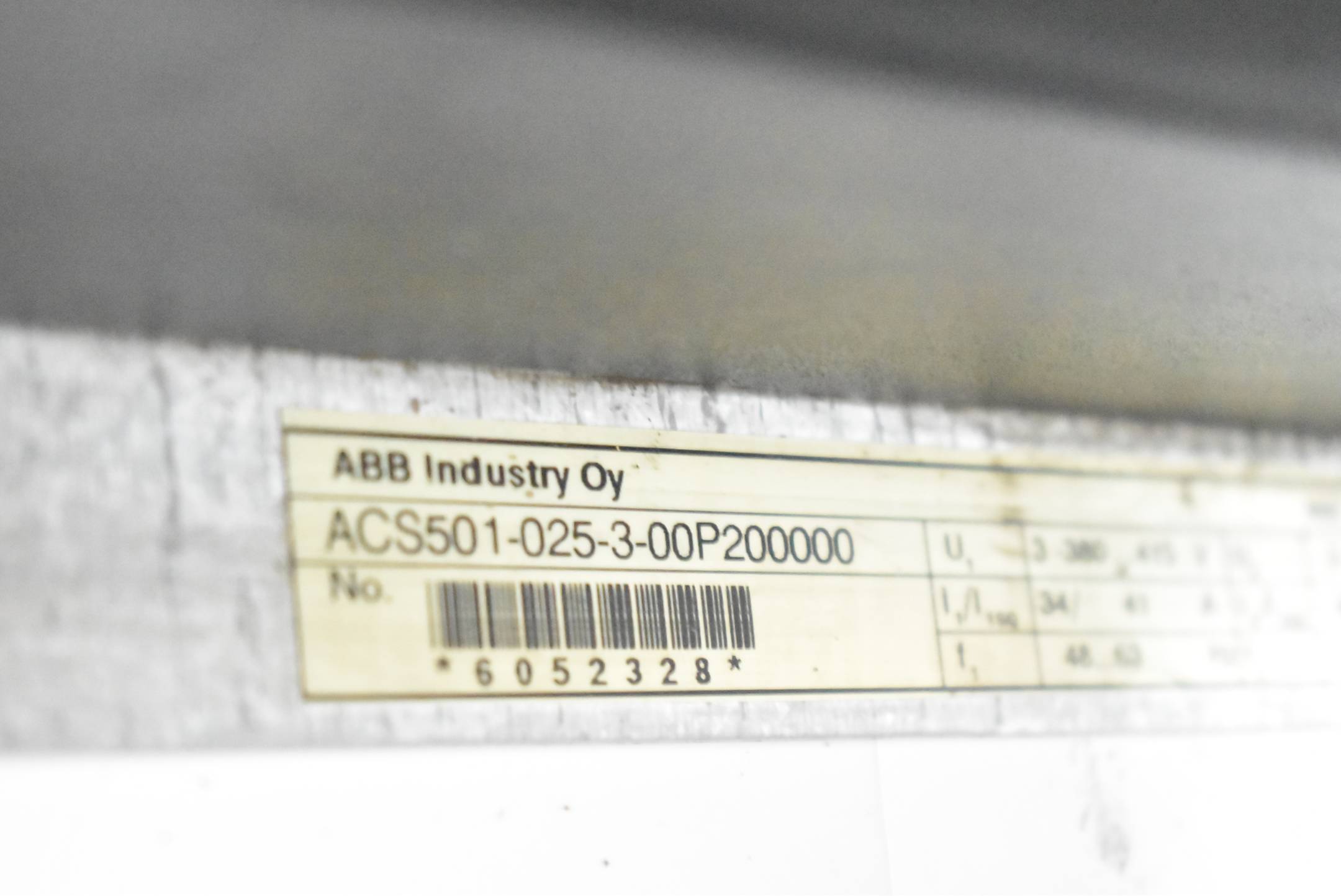 ABB Umrichter 380-415V 41A  48-63Hz ACS501-025-3-00P200000
