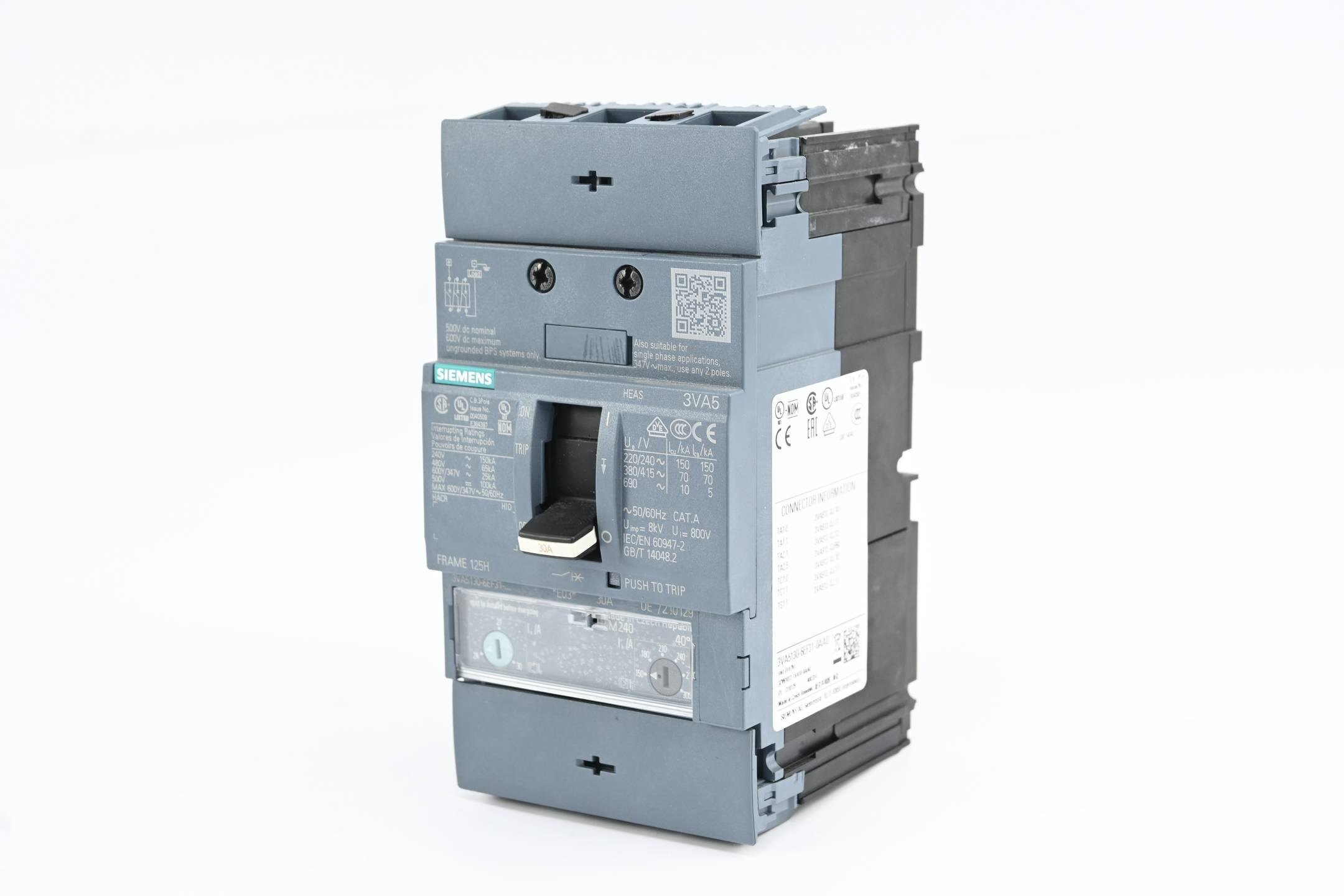 Siemens Leistungsschalter 3VA5130-6EF31-0AA0 ( 3VA5 130-6EF31-0AA0 )