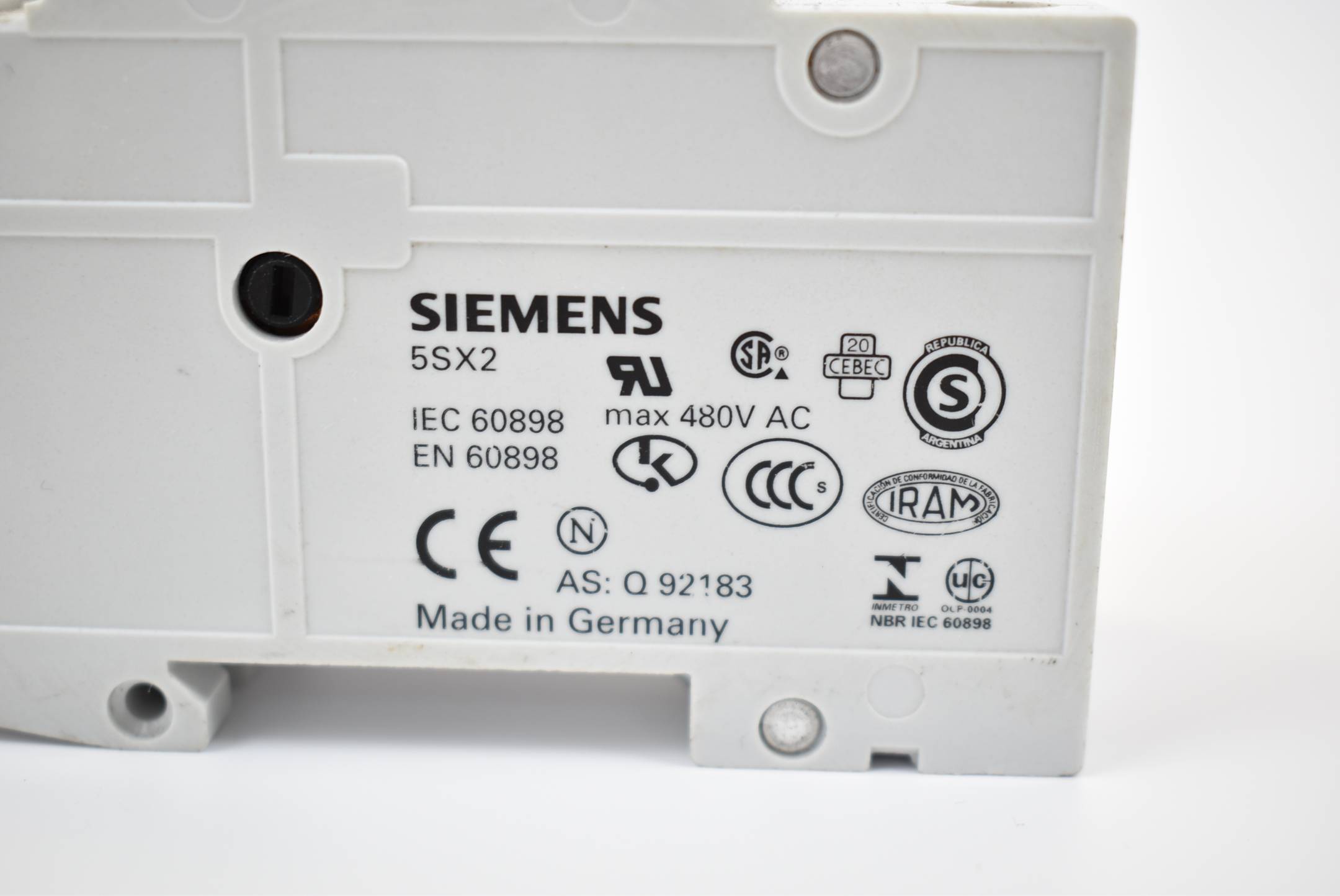 Siemens Leistungsschutzschalter 5SX22 C10