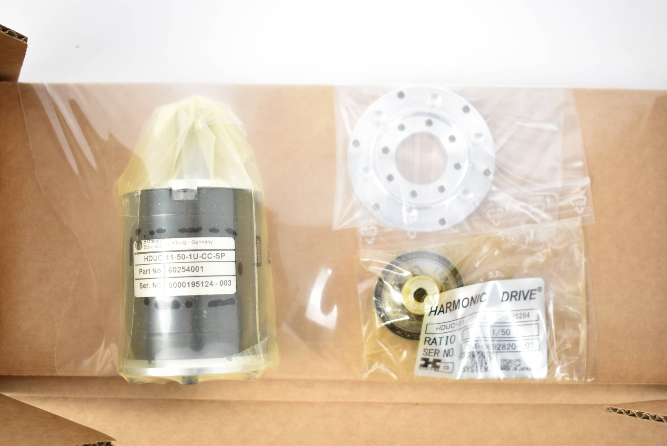 Harmonic Drive HDUC-11-50-1U-CC-SP + HDUC-11-50-1U-CC-SP5284
