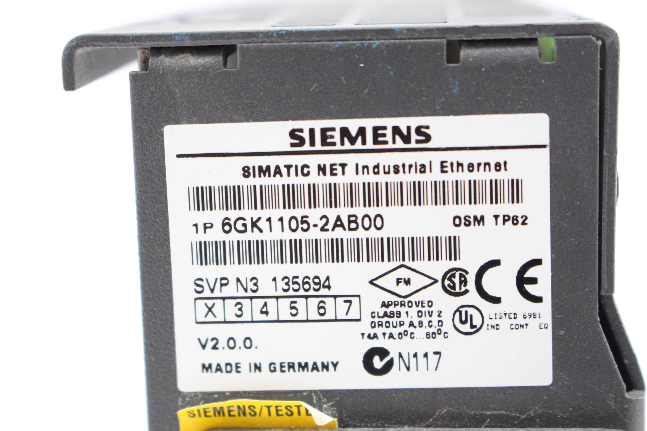 Siemens Simatic Net Industrial Ethernet 6GK1105-2AB00 ( 6GK1 105-2AB00 )