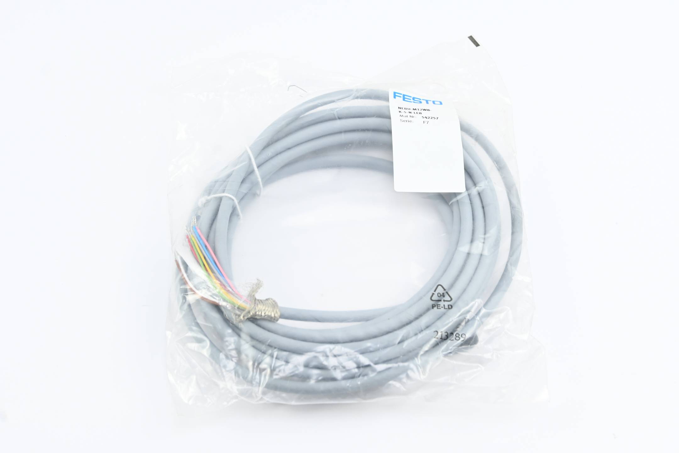 Festo Steckdosenleitung NEBU-M12W8-K-5-N-LE8 ( 542257 )