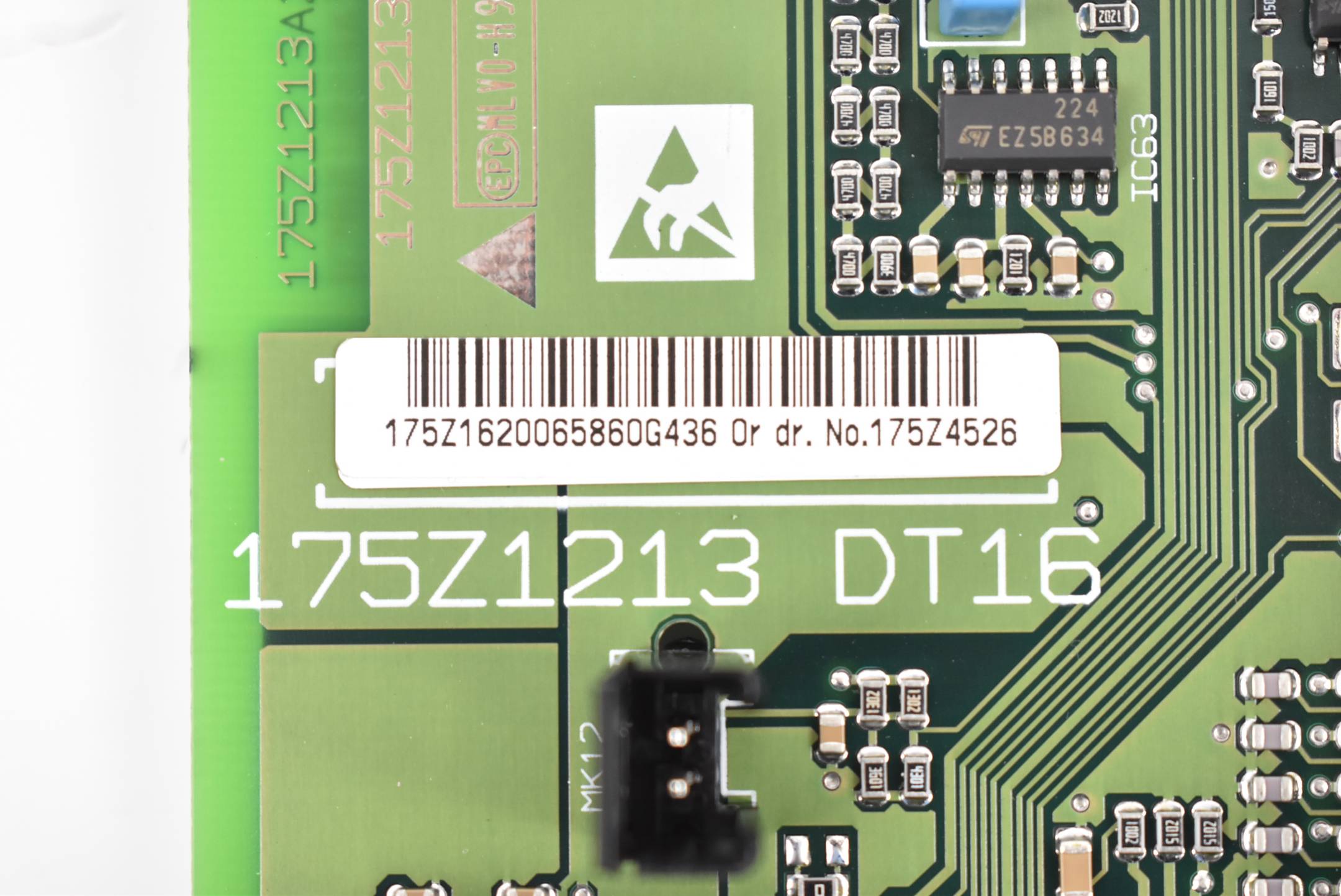 Danfoss Wechselrichter-Antriebsplatine 175Z1213 DT16