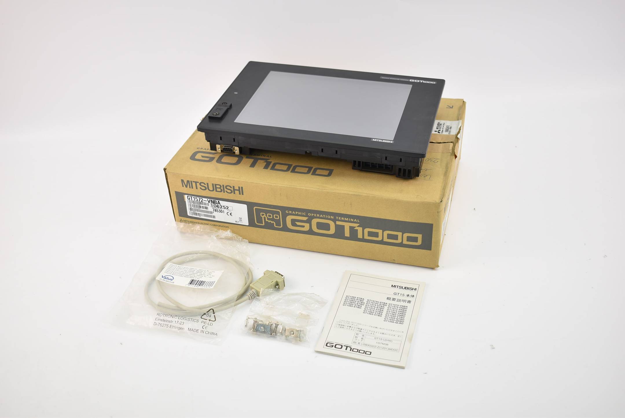 Mitsubishi GOT1000 Graphic Operation Terminal 5VDC GT1572-VNBA ( 785301 )