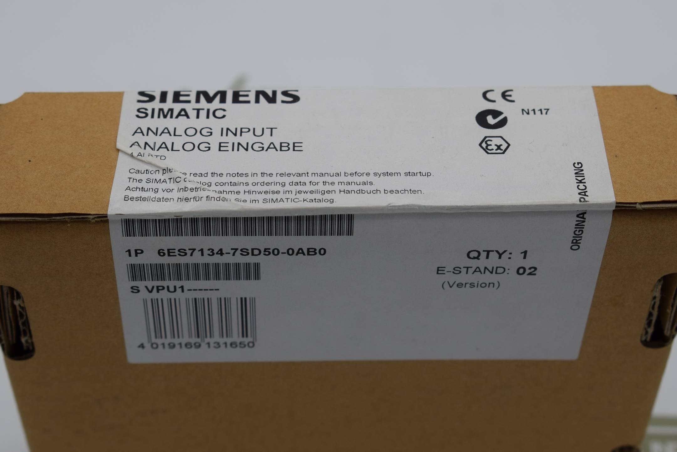 Siemens simatic S7 DP ET200iSP 6ES7 134-7SD50-0AB0 ( 6ES7134-7SD50-0AB0 ) E2