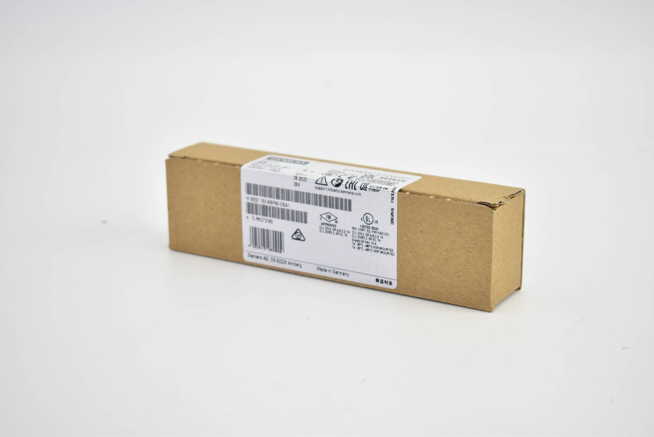 Siemens simatic ET 200SP 6ES7 193-6BP40-0BA1 ( 6ES7193-6BP40-0BA1 ) E20