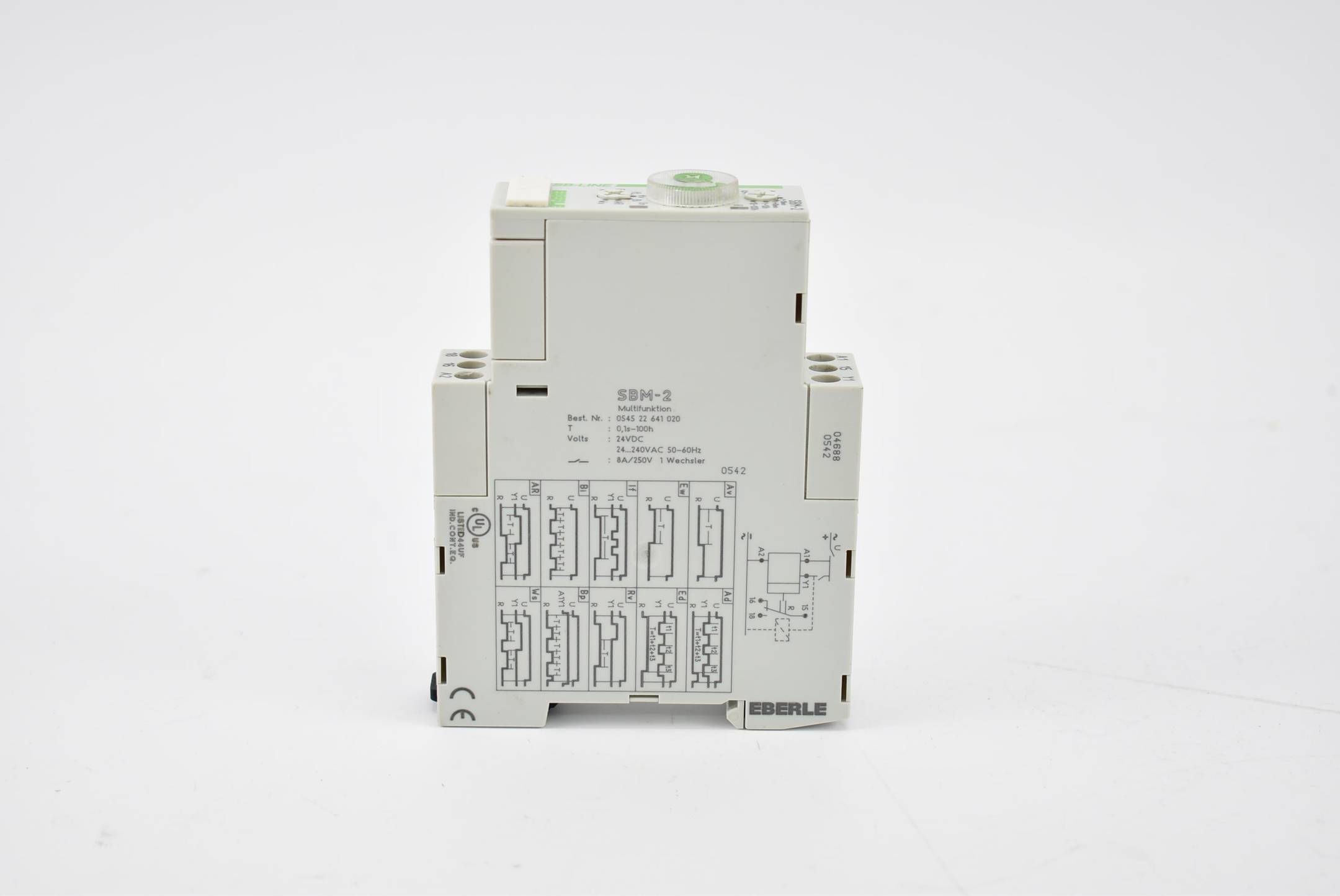 Eberle Multifunktionsrelais 24VDC 50-60Hz SBM-2 ( 054522641020 )