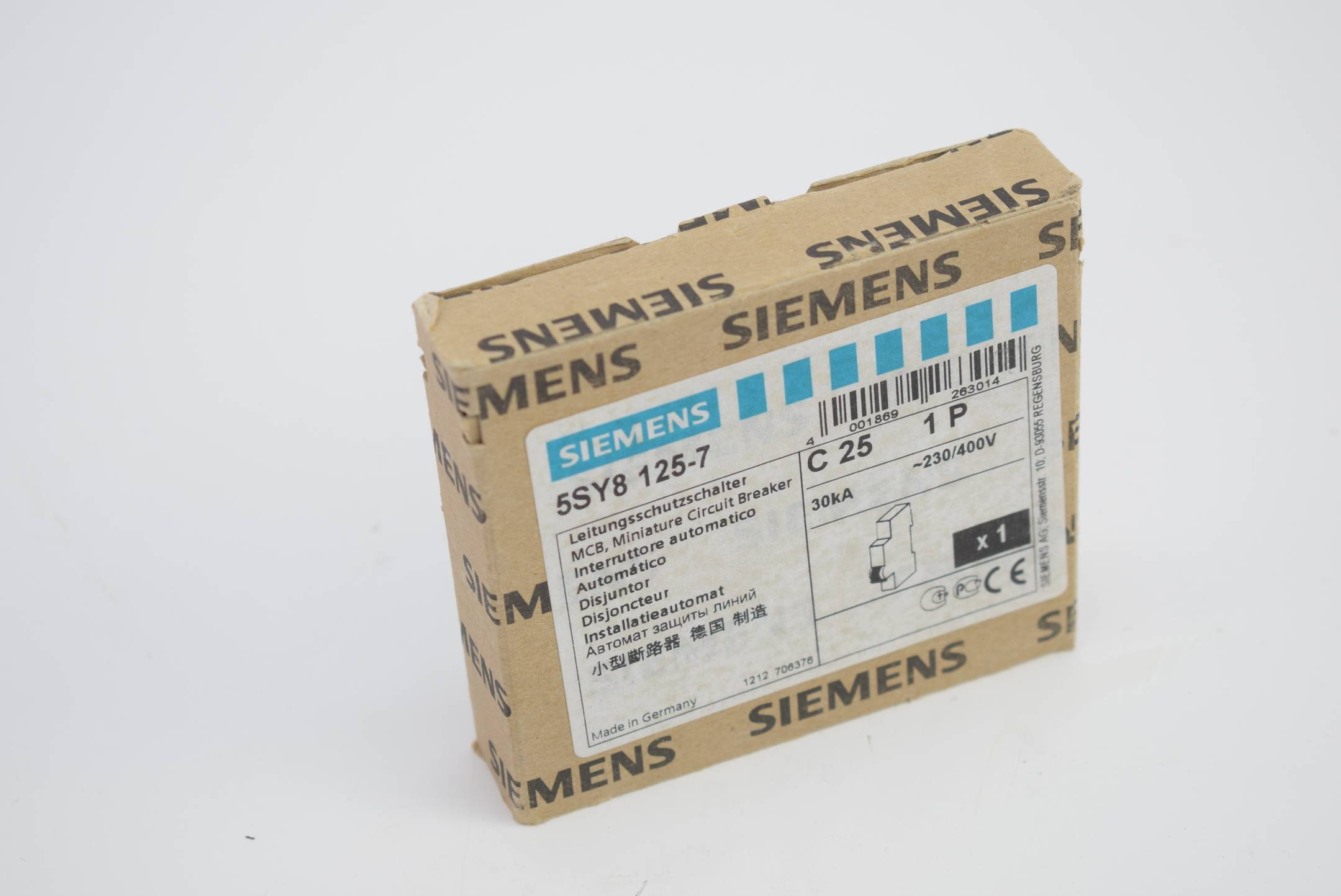 Siemens Leistungsschutzschalter 5SY8 125-7 ( 5SY8125-7 )