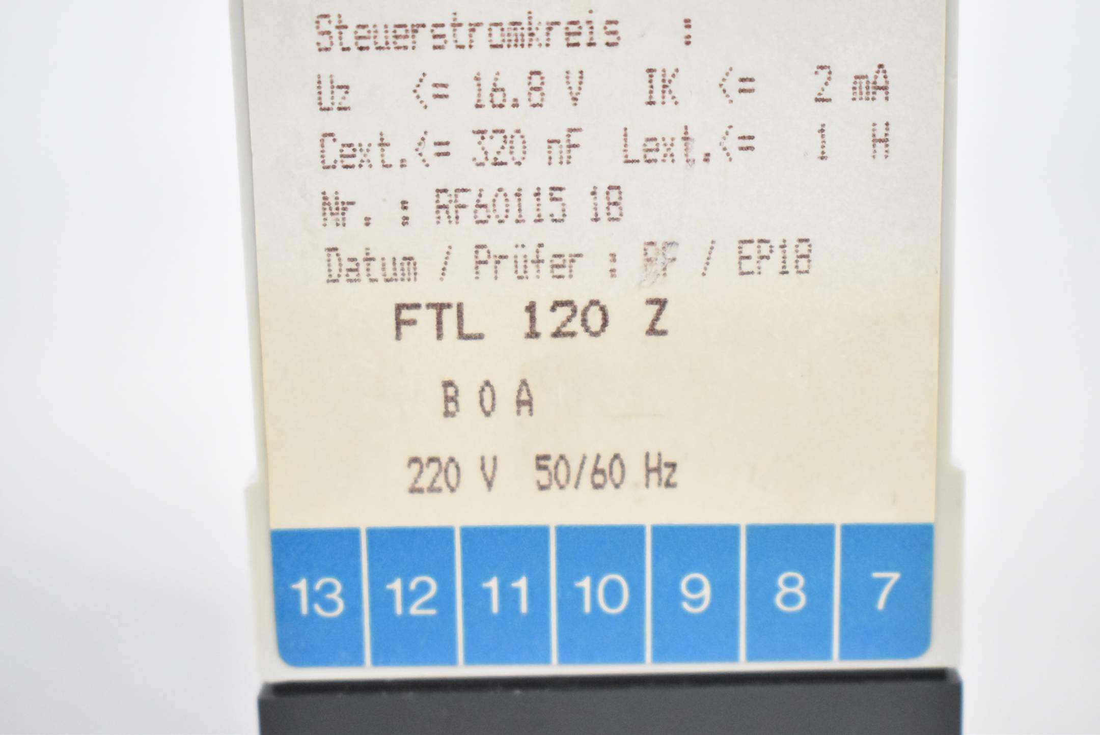 Endress + Hauser Minipac Nivotester FTL 120 Z ( FTL120Z )